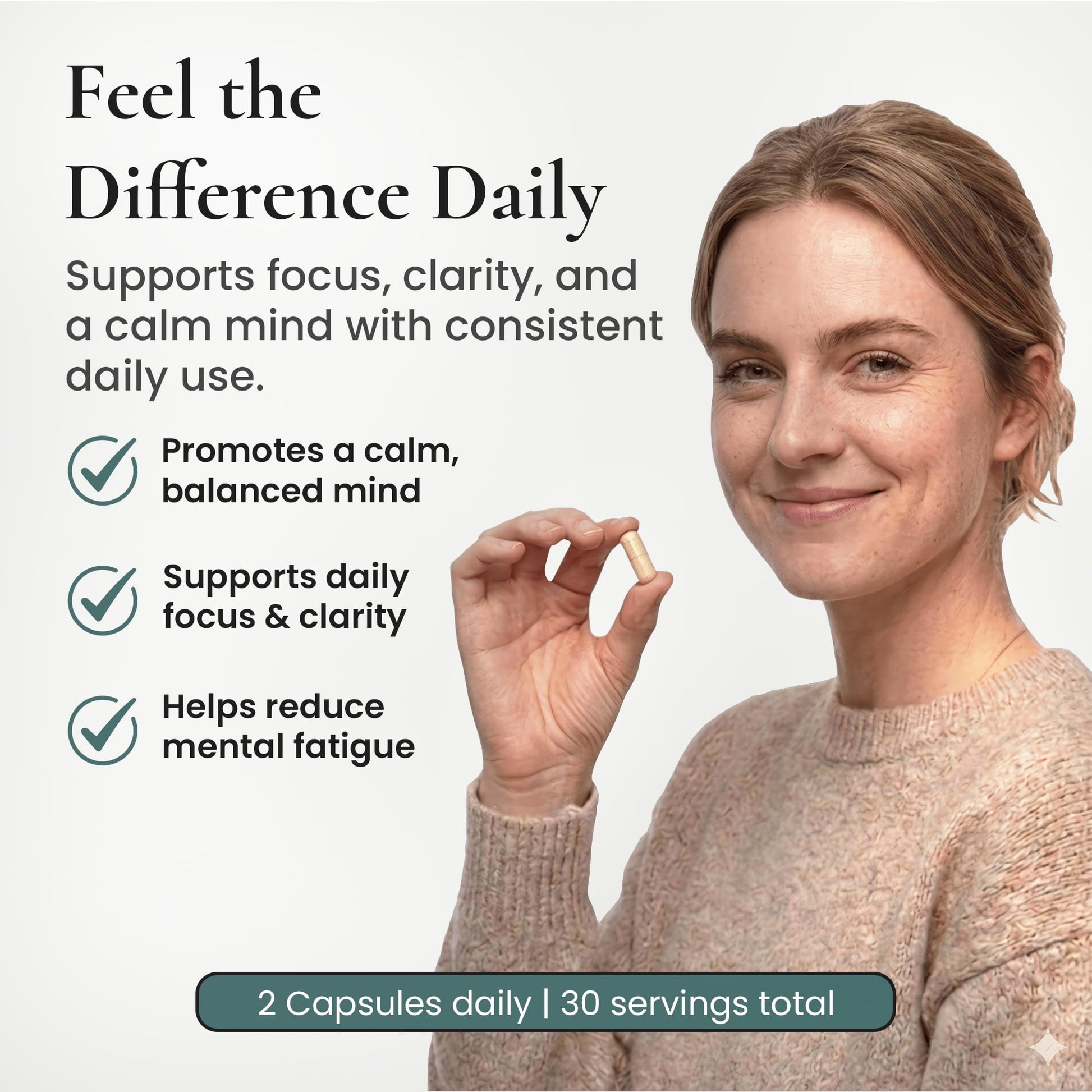 ELEVITA WELLNESS Focus Supplement (Made in Italy) | Premium Blend with L-Theanine, Lion's Mane & B Vitamins, Saffron and Vitamin D | Focus & Cognitive Support for Men & Women ELEVITA WELLNESS buy supplements canada