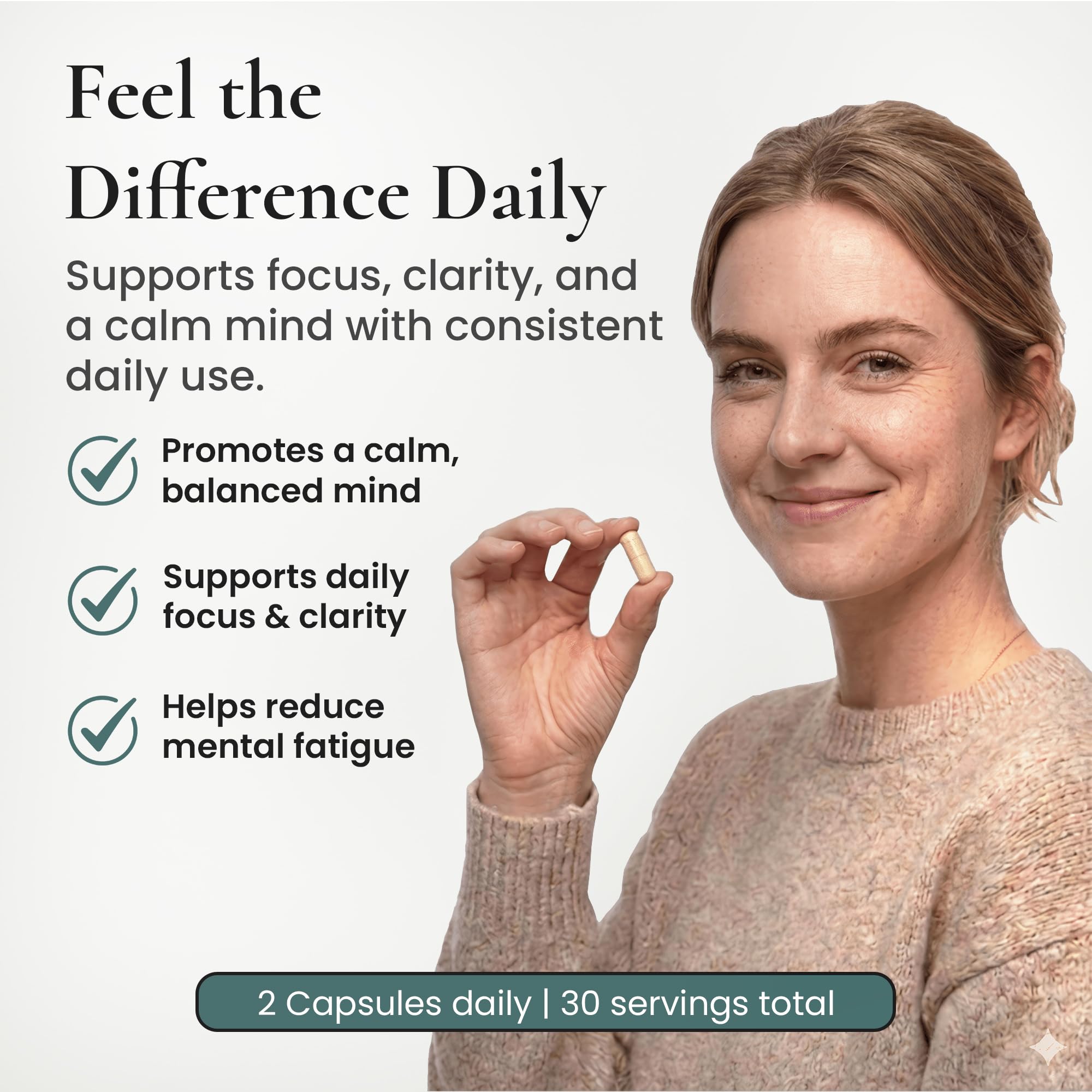 ELEVITA WELLNESS Focus Supplement (Made in Italy) | Premium Blend with L-Theanine, Lion's Mane & B Vitamins, Saffron and Vitamin D | Focus & Cognitive Support for Men & Women ELEVITA WELLNESS buy supplements canada