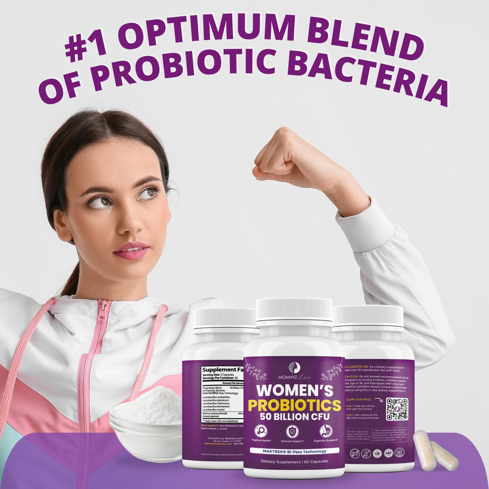 Probiotics for Women Digestive Health + Vaginal Probiotics for Vaginal Odor Control, Balanced PH Levels Mommyz Love buy supplements canada
