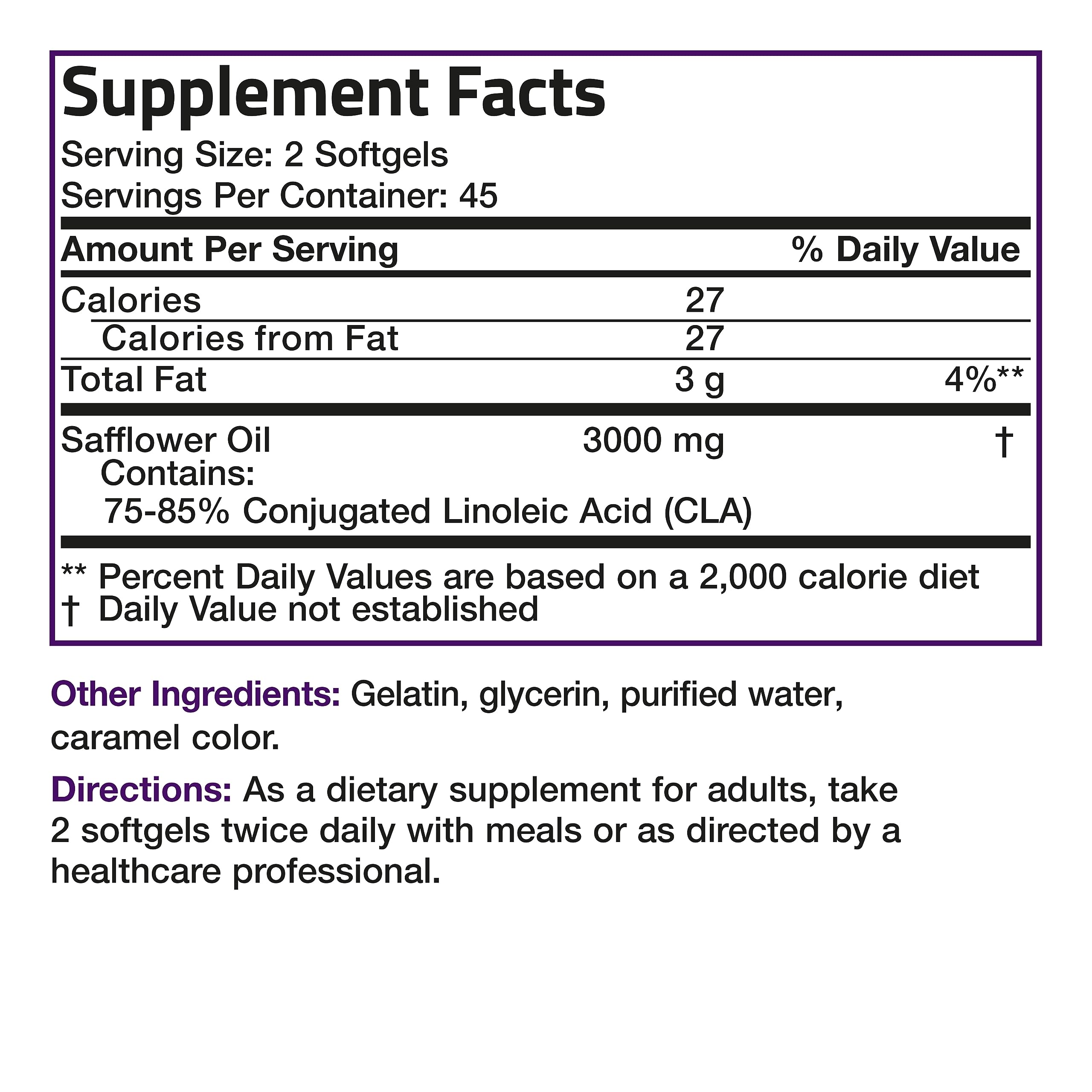 Bronson CLA 3000 Extra High Potency Supports Healthy Weight Managem Bronson buy supplements canada