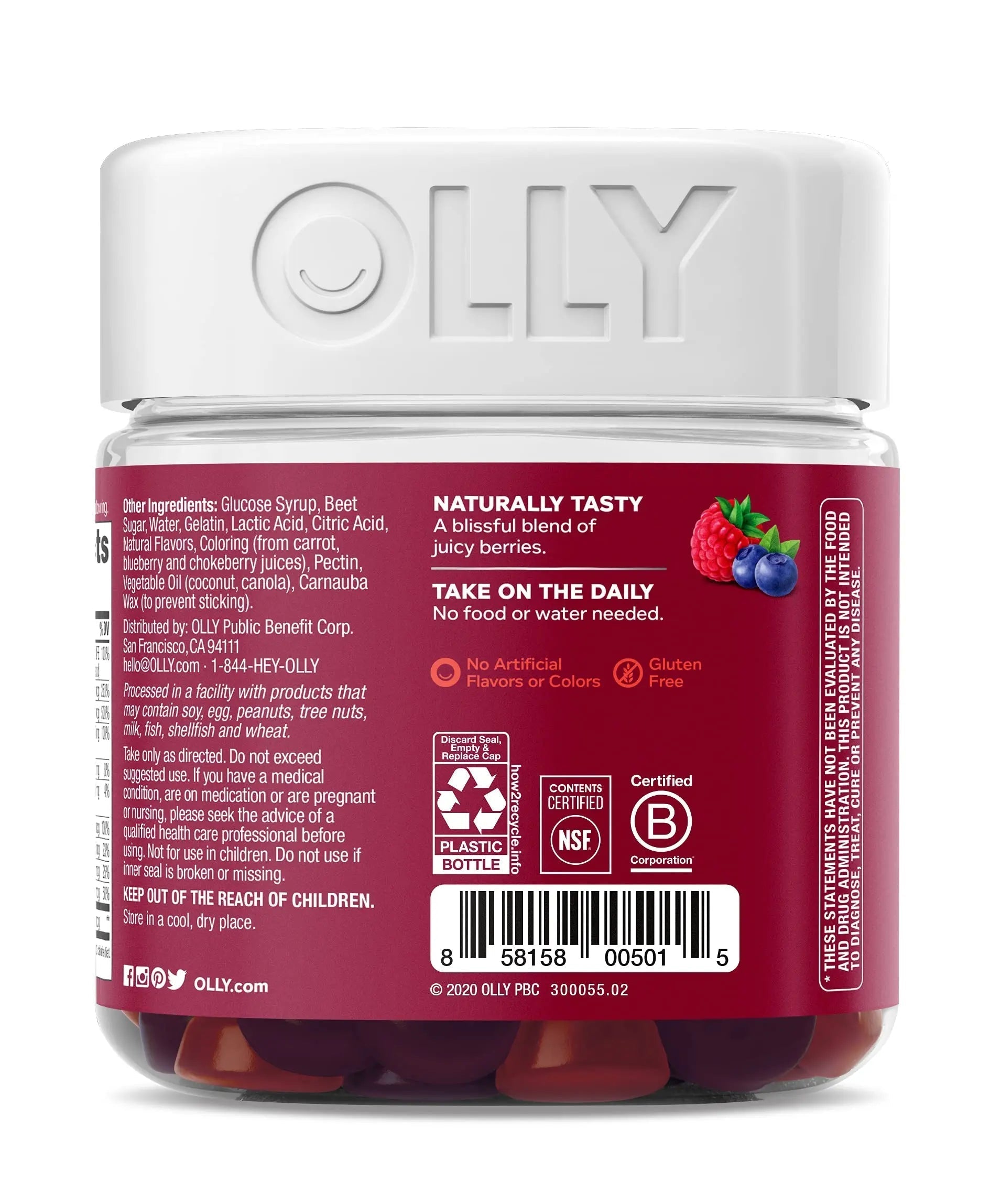 OLLY Gift, Family 2 Pack: Women's Multivitamin Gummy (90 Count), Kids Multivitamin + Probiotic Gummy (70 Count), Vitamins A, D, C, E, B, Chewable Supplement OLLY buy supplements canada