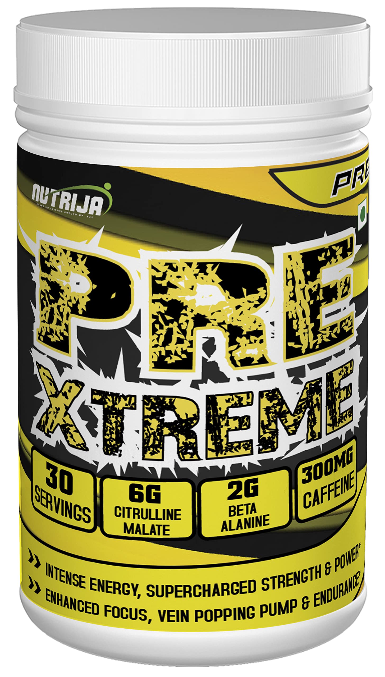 NutriJa Pre Xtreme - Pre Workout Supplement - 30 Servings (Tangy Orange) NutriJa buy supplements canada