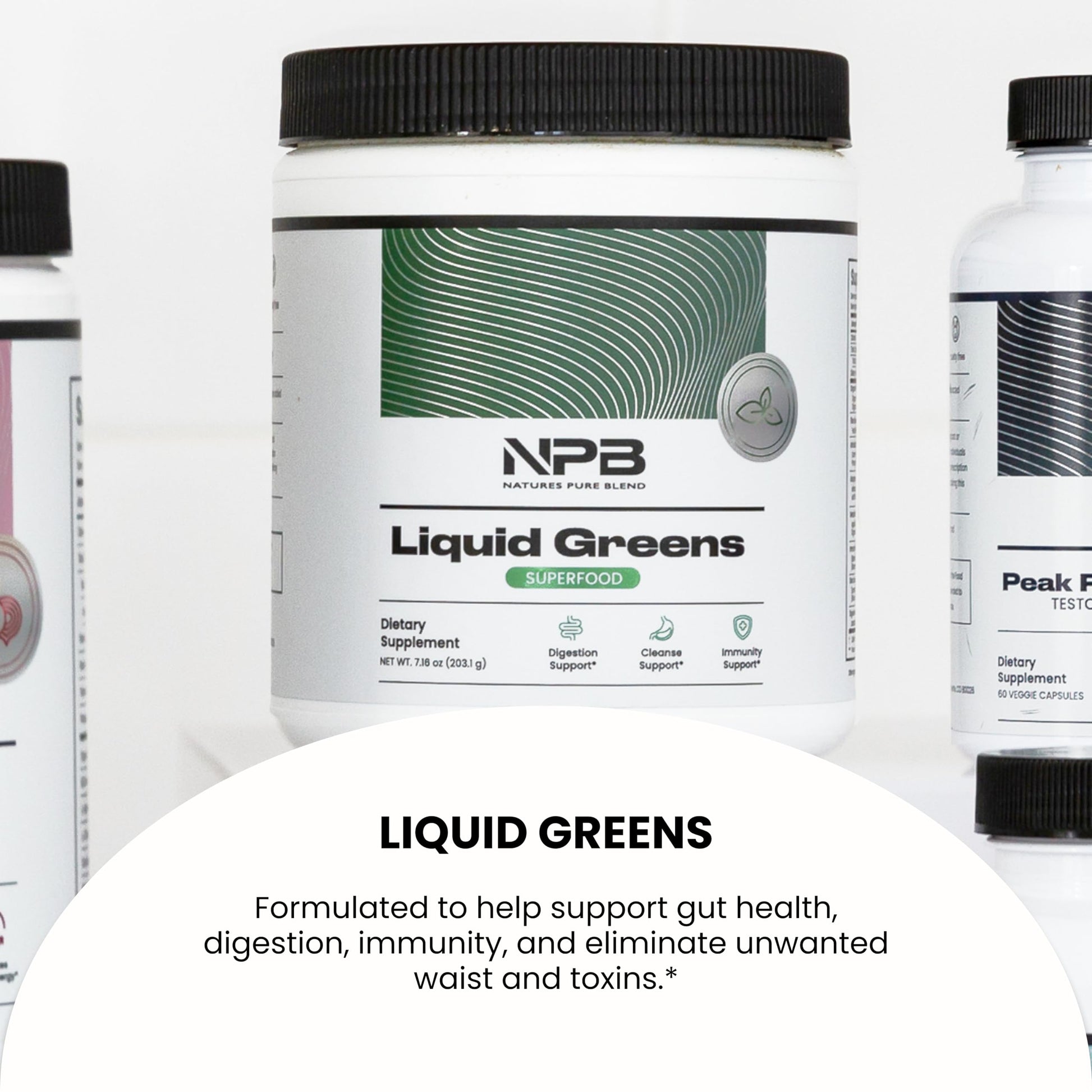 Nature's Pure Blend Super Greens Powder – Organic Greens Superfood Powder Supplements for Green Juice & Smoothie – Probiotic - Drink Mix for Energy Wellness and Digestion (Matcha Flavor, 30 Servings) Nature's Pure Blend buy supplements canada
