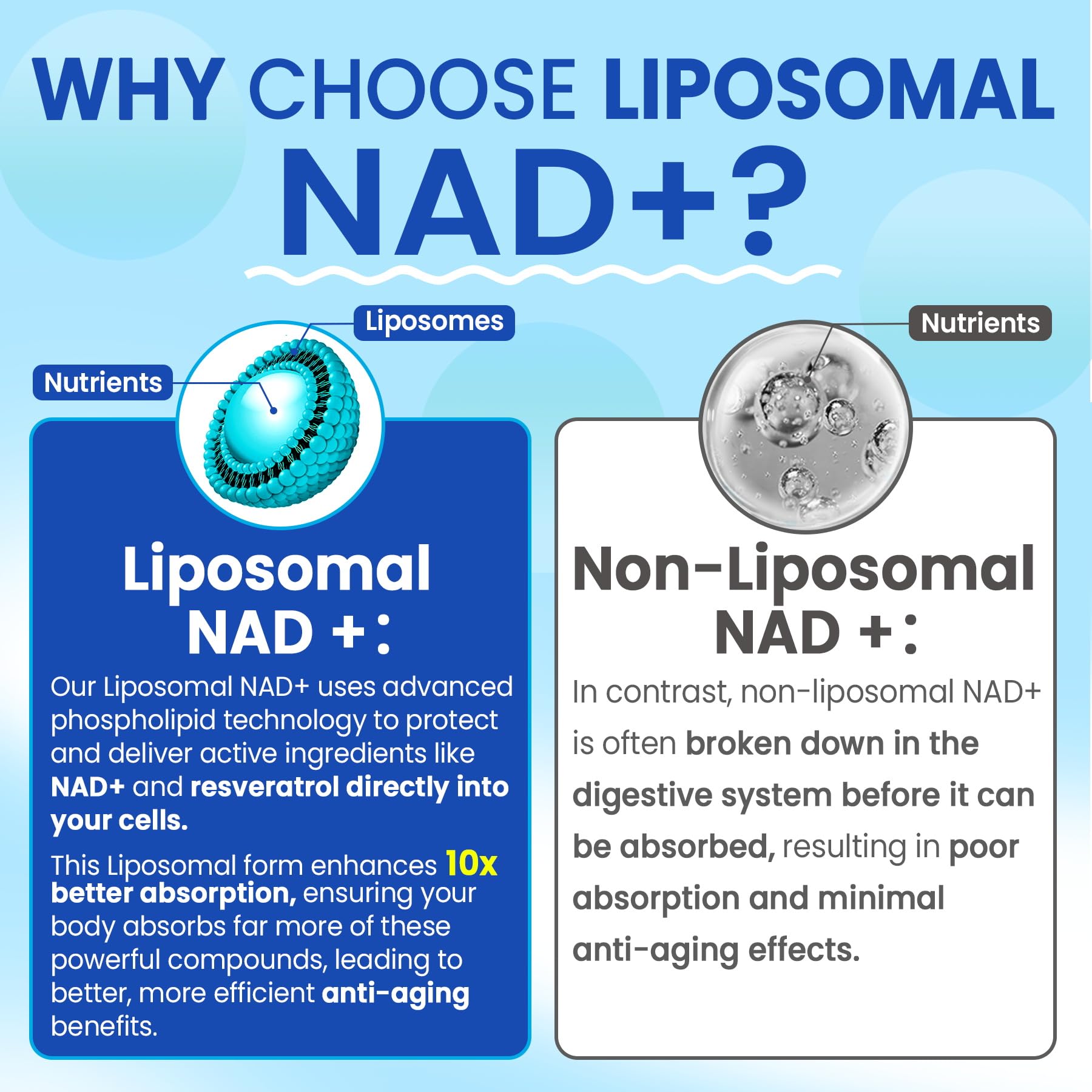 Liposomal Nad+ Supplement for Women, Men - Max Absorption Nad Gummies Plus Resveratrol, Fisetin, Quercetin, TMG, Caffeine, B12 for Aging Defense, Energy & DNA Repair, Skin, Brain, Antioxidant - 60Cts Nextdia buy supplements canada