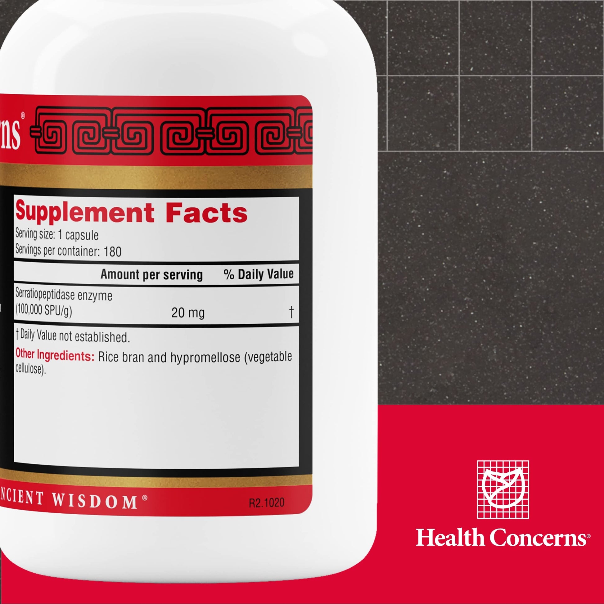 Health Concerns Serramend – Immune Defense Support Supplement – Serrapeptase Proteolytic Enzyme – Blood Circulation – Chinese Herbal Supplement for Men & Women – 180 Capsules Health Concerns buy supplements canada