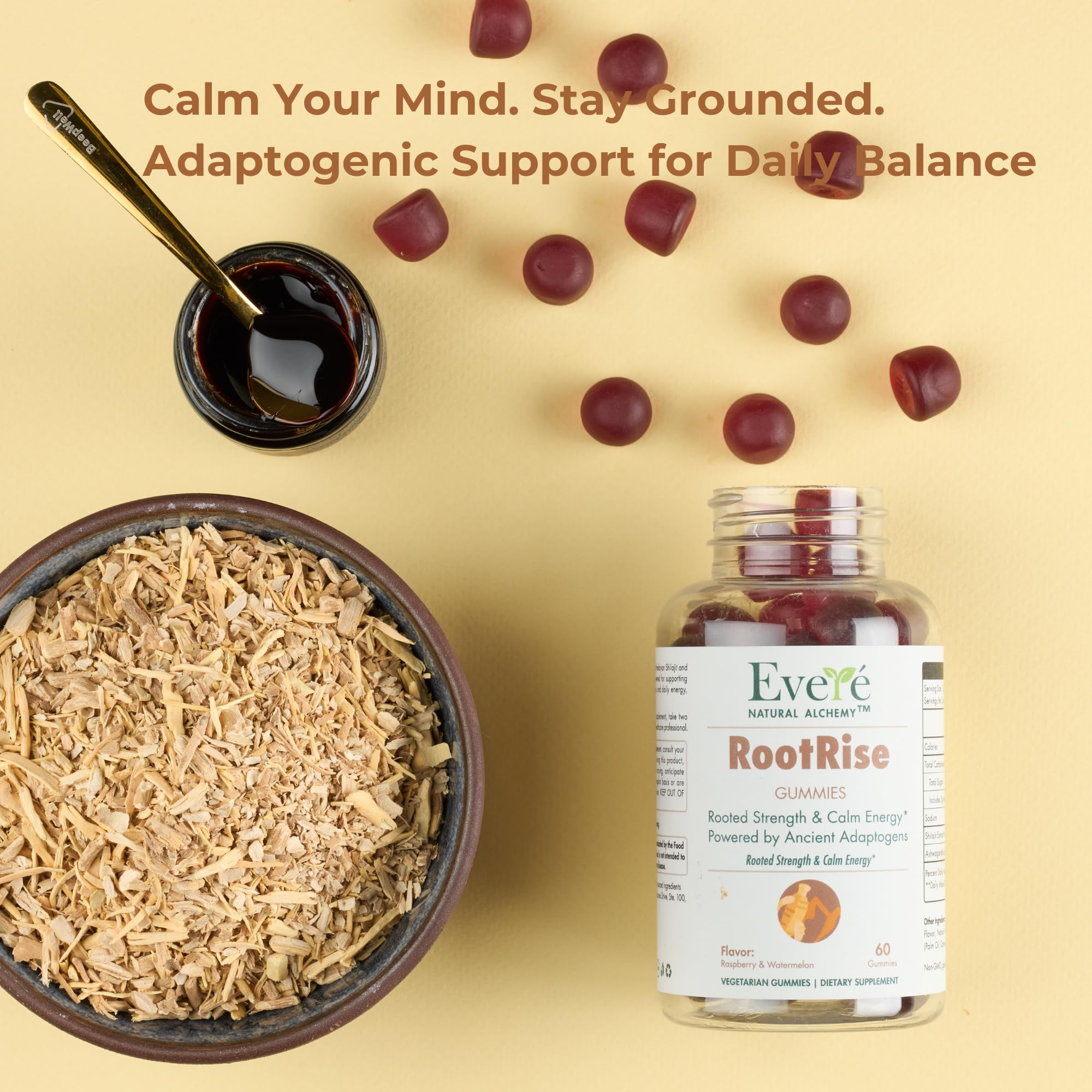 The EverÉ Natural Alchemy Evere RootRise Gummies - Shilajit + Ashwagandha Gummies The EverÉ Natural Alchemy buy supplements canada