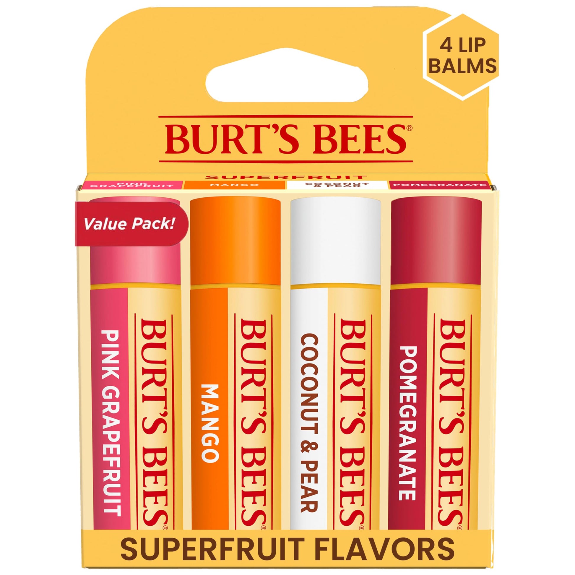 Burt's Bees 100% Natural Moisturizing Lip Balm (Superfruit) Burt's Bees buy supplements canada