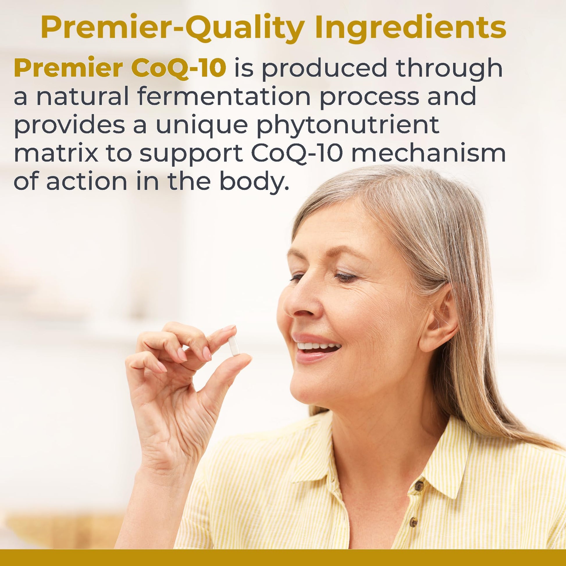 Premier Research Labs CoQ10 - Coenzyme Q10, Co Q 10 Supplement, 100mg Capsules, Ubiquinol Co Enzyme Q-10 with Red Algae & MCT Oil - 60 Vegetarian Capsules Premier Research Labs buy supplements canada