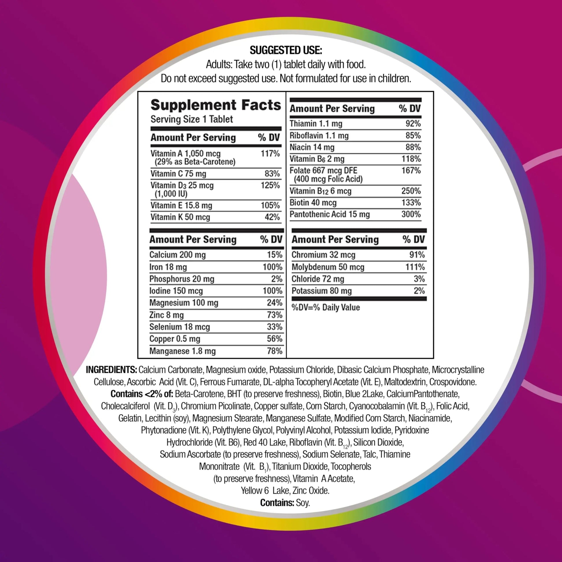 Centrum Multivitamin for Women, Multivitamin/Multimineral Supplement with Iron, Vitamin D3 Centrum buy supplements canada