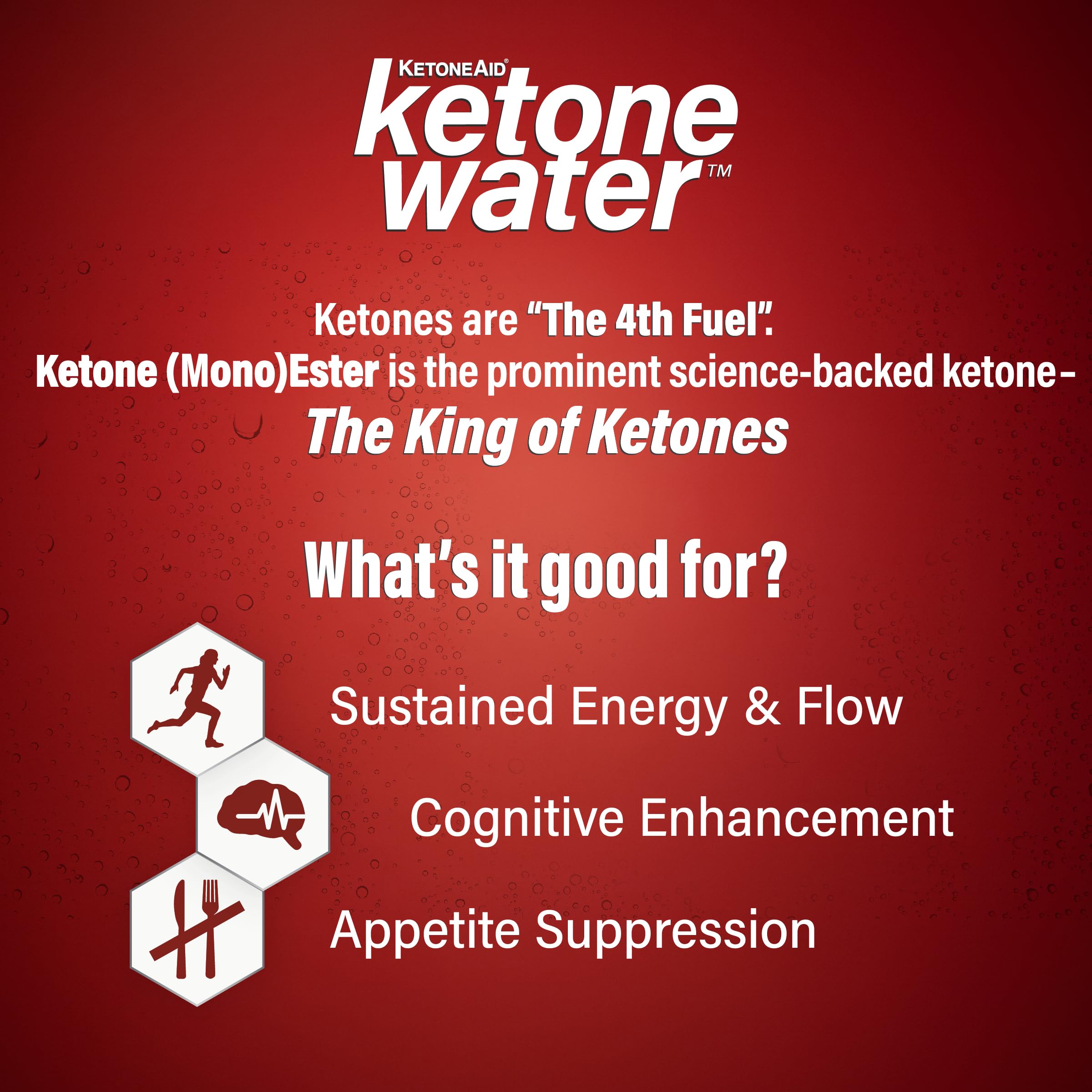 KetoneWater | Functional Sparkling Water w/Ketone Ester (3 Grams) | Black Cherry Flavor KetoneAid buy supplements canada