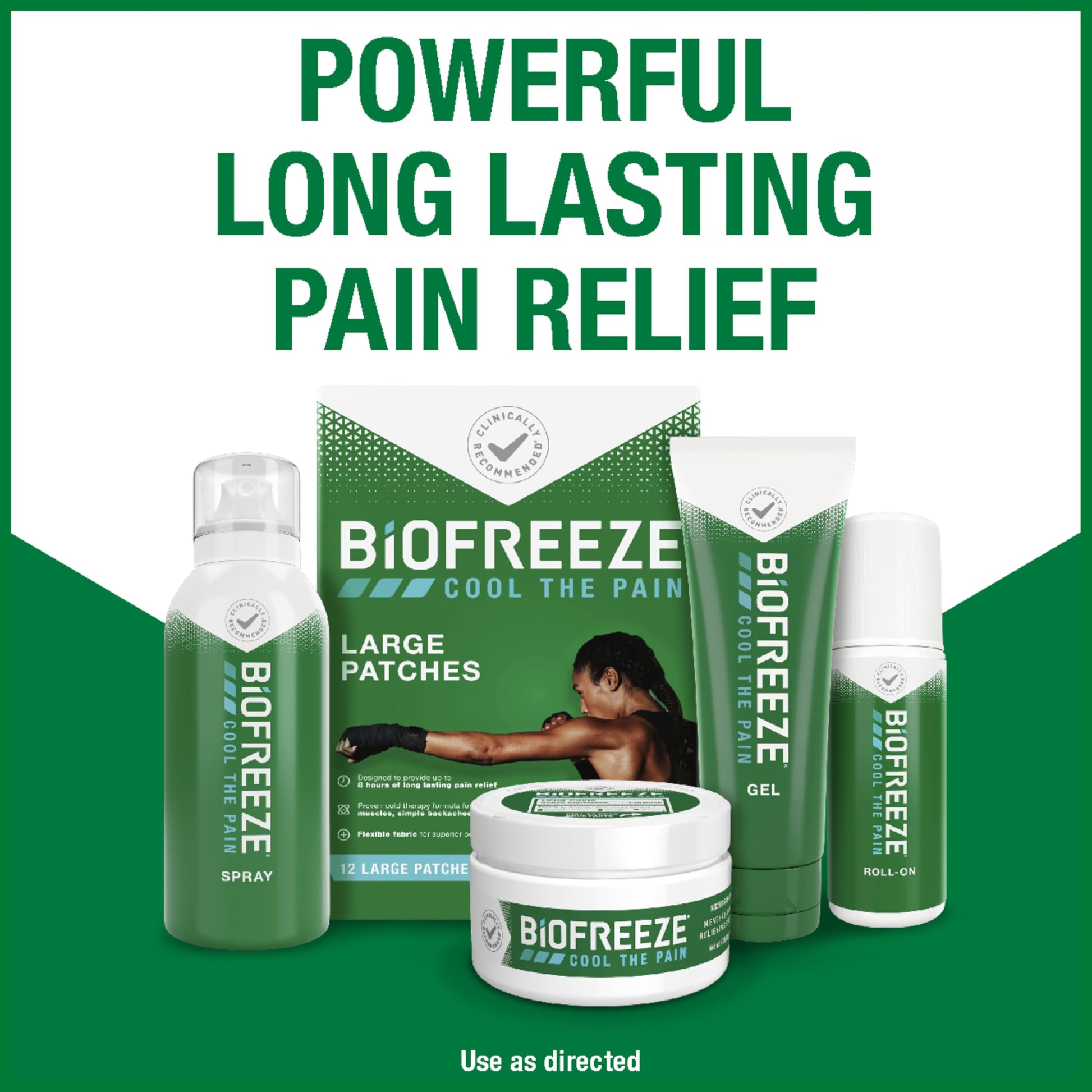 Biofreeze Roll-On Pain-Relieving Gel 3 FL OZ, Colorless (Pack Of 12) Topical Pain Reliever For Muscles And Joints From Arthritis, Backache, Strains, Bruises, & Sprains Biofreeze buy supplements canada