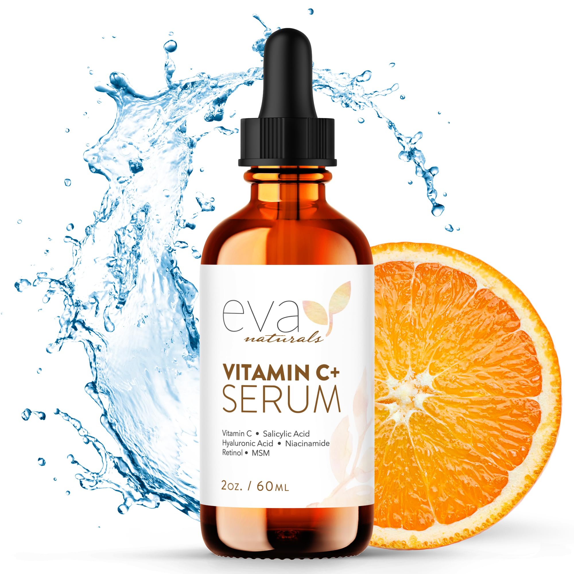 Vitamin C Serum for Face - Vitamin C Facial Serums with Hyaluronic Acid, Retinol Eva Naturals buy supplements canada
