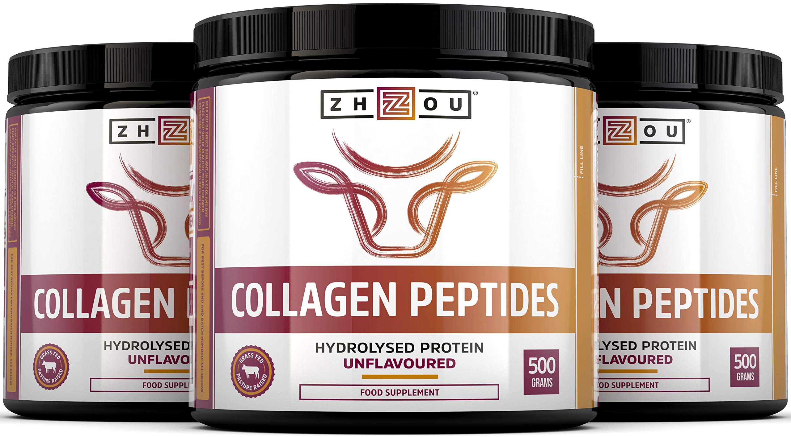 Collagen Powder 500g - Hydrolysed Collagen Peptides Powder - High Protein Bovine Collagen Supplement Nu U Nutrition buy supplements canada
