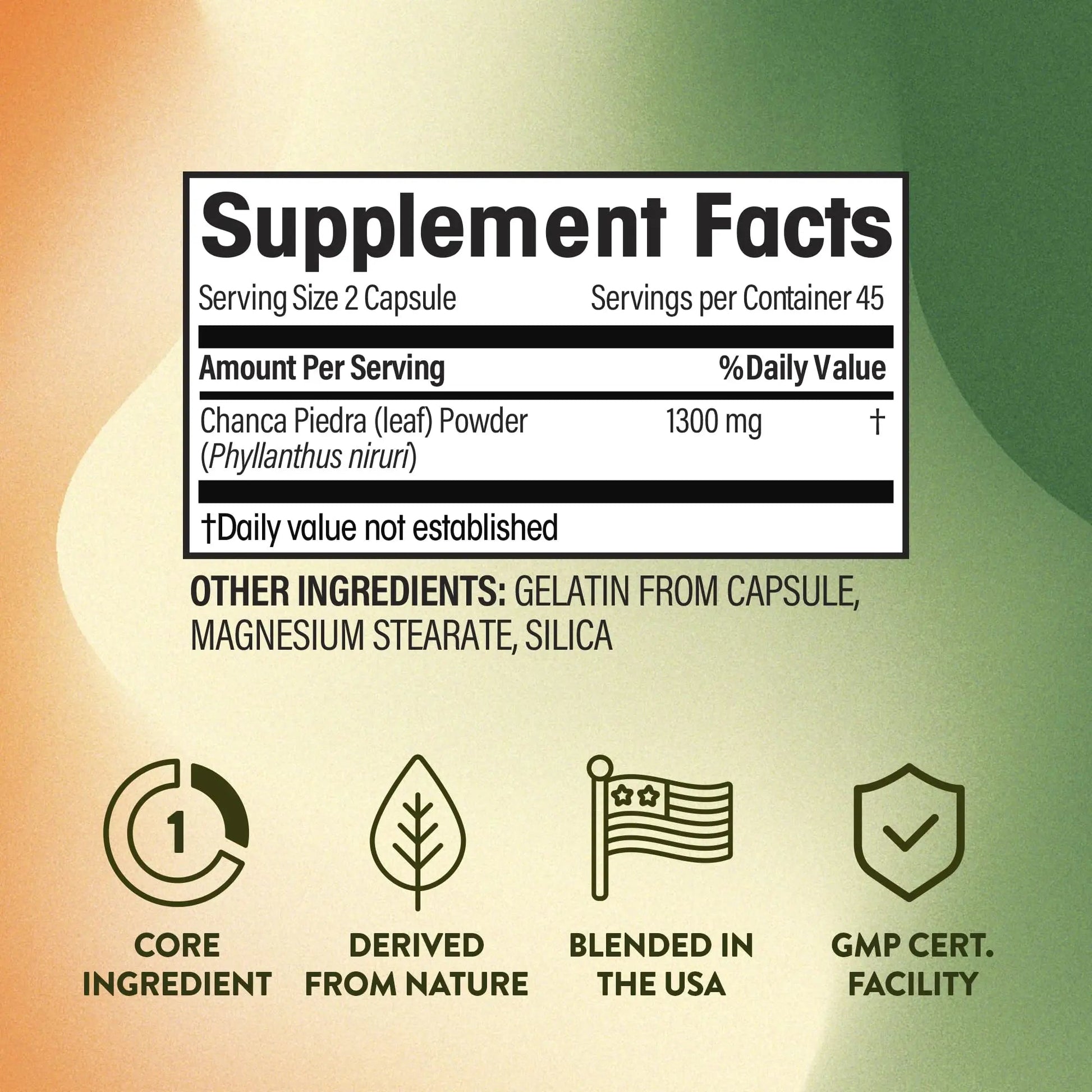 NGL Chanca Piedra Pure Stone Breaker 1,300mg - Kidney, Renal, Gallbladder Support Phyllanthus niruri - All Natural Herbal Detox Urinary Tract, Removes Impurities - 90 Capsules NGL buy supplements canada