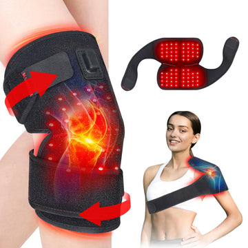 Red Light Therapy for Knee, 660nm Red Light and 850nm Near Infrared Light Therapy Device Rikimxin buy supplements canada