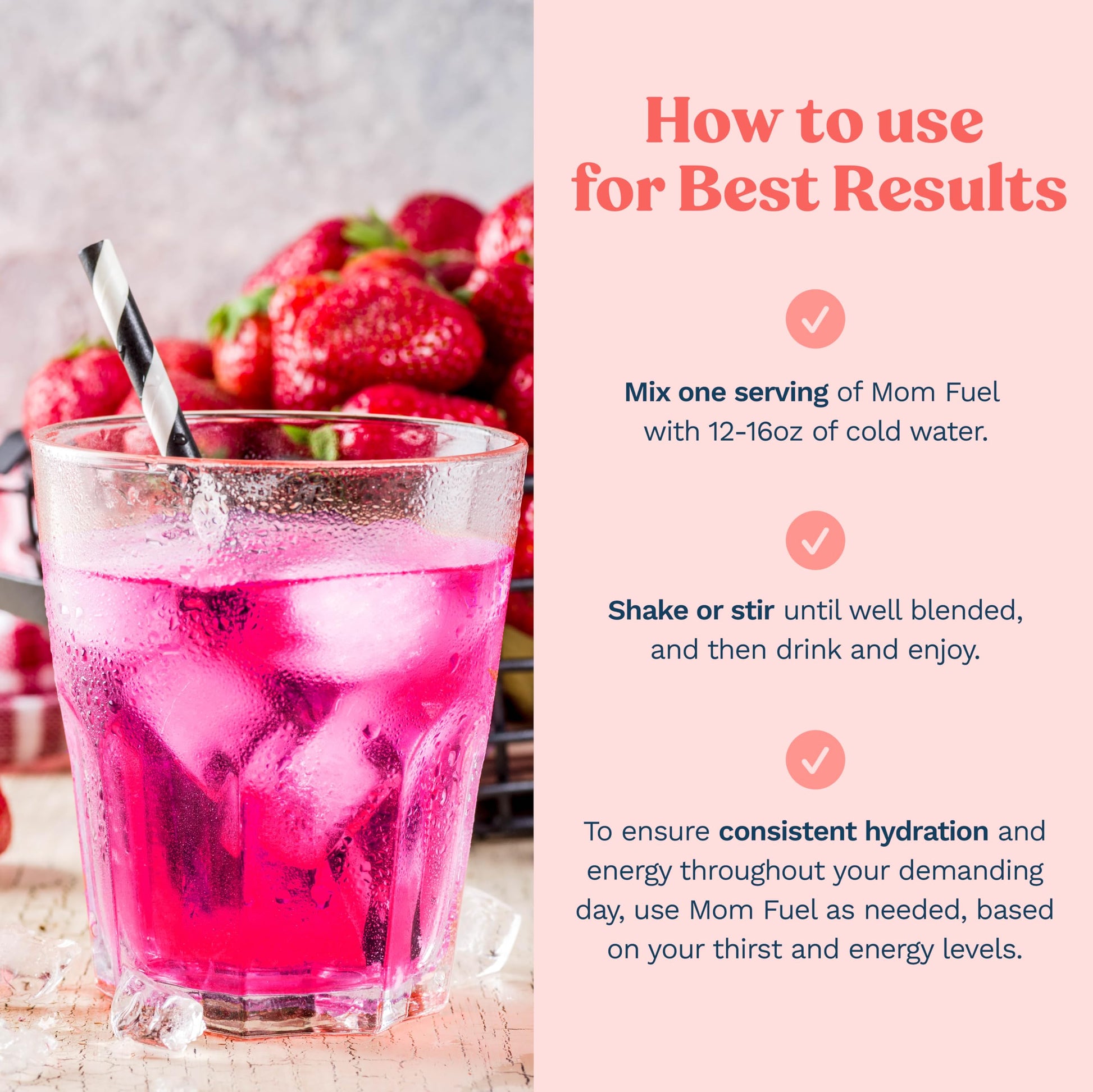 Mommy Knows Best Mom Fuel Electrolyte Drink Mix for Moms, Hydration Support - for Pregnancy, Prenatal, Electrolytes + Trace Minerals, Lactation Drink Mix Supplement (32 Count) Mommy Knows Best buy supplements canada