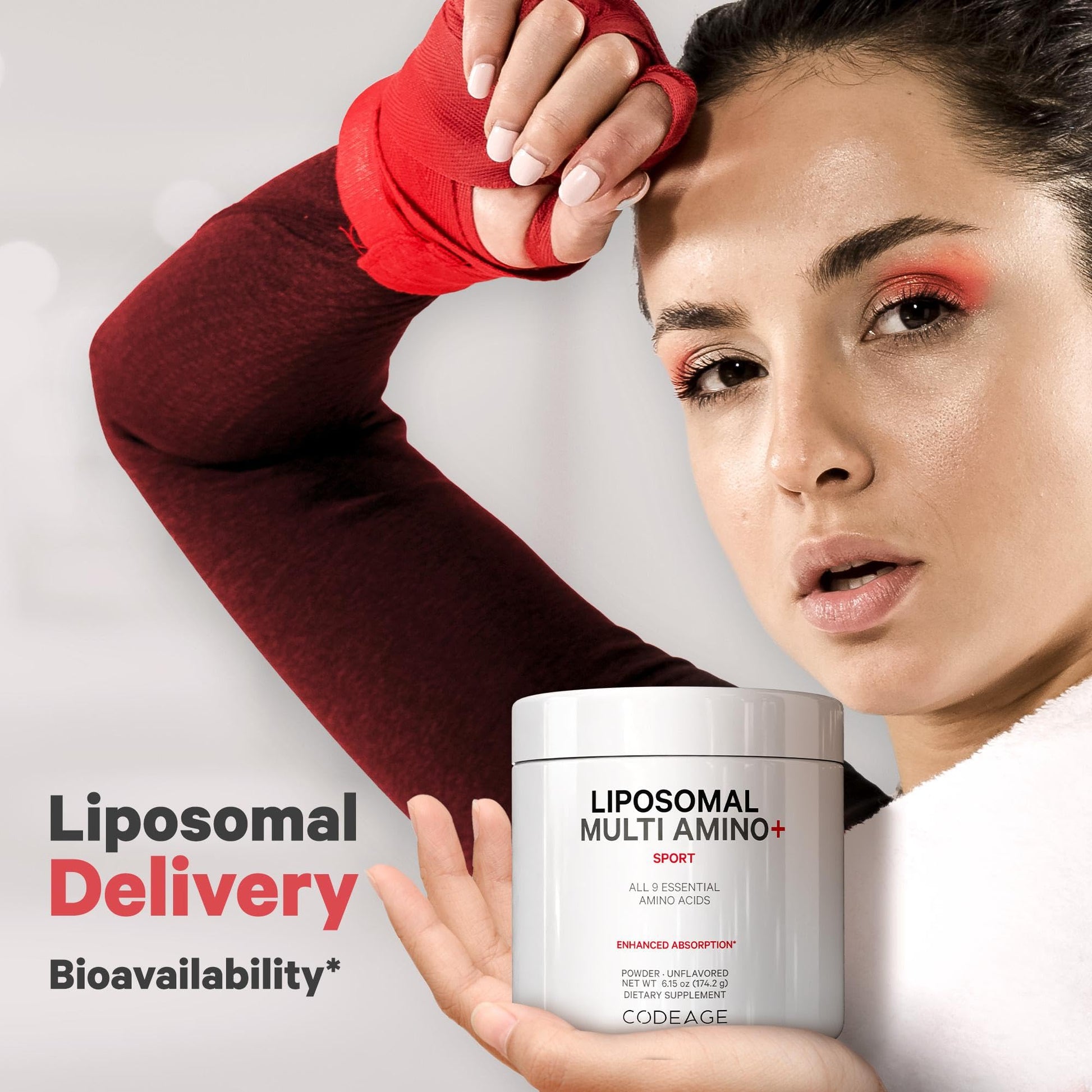 Codeage Liposomal Multi Amino Powder Supplement - BCAA & EAA Supplement All 9 Essential Amino Acids, Branched-Chain Amino Acid, Pre & Post Workout, Unflavored, Liposomal Delivery, Non-GMO, 6.15 oz Codeage buy supplements canada
