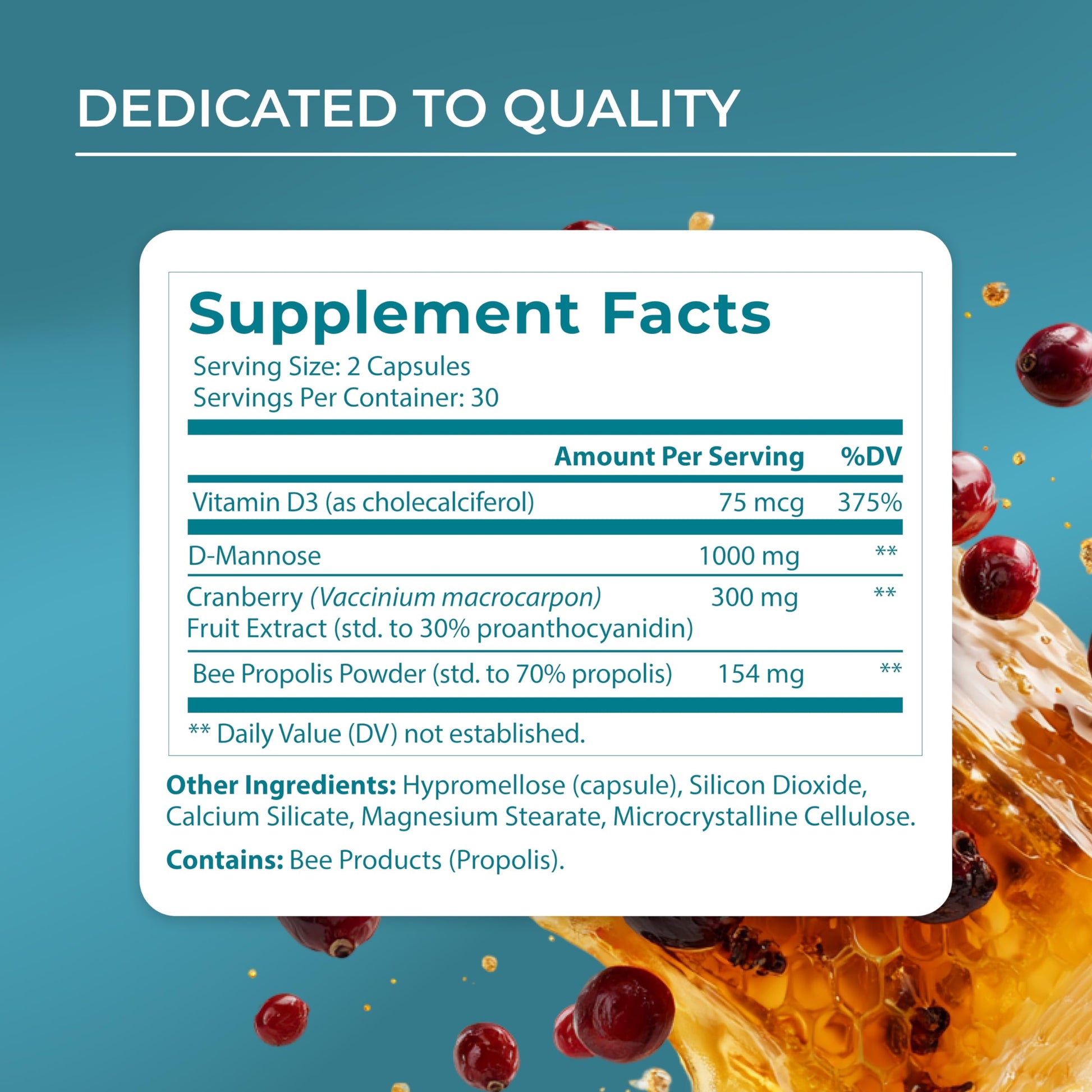 PUREHEALTH RESEARCH UT Fix - Urinary Tract Health Formula - Urinary Tract Support for Women & Men - Cranberry Supplement with D Mannose 1000mg, Vitamin D3 & Bee Propolis - 60 Capsules PUREHEALTH RESEARCH buy supplements canada