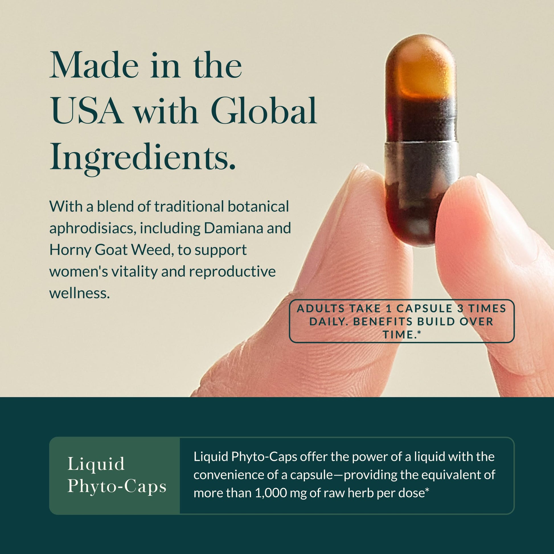 Gaia Herbs Womens Libido - Supports Energy to Maintain Healthy Libido* - with Tribulus & Horny Goat Weed - 60 Vegan Liquid Phyto-Caps (60 Servings) Gaia Herbs buy supplements canada