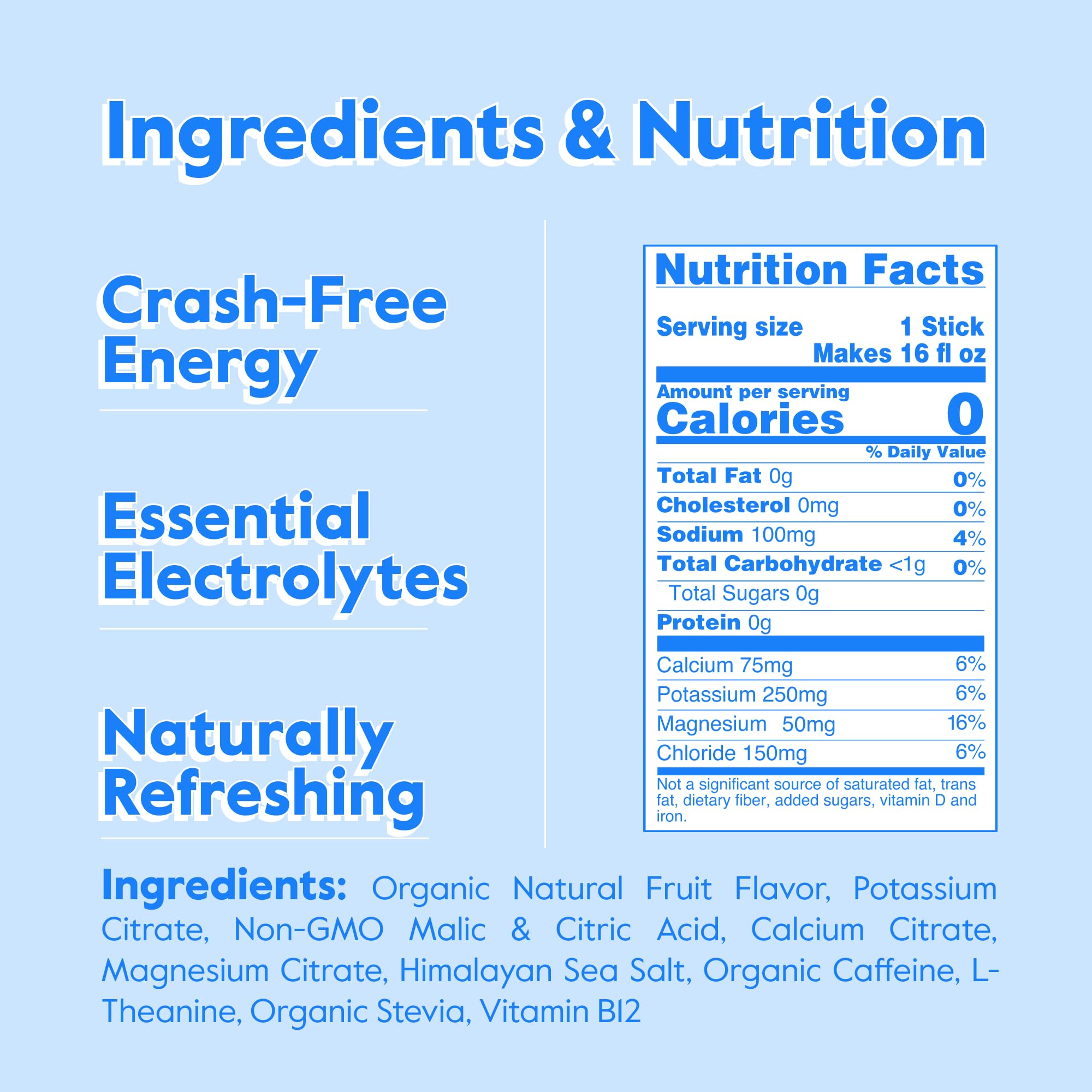 Nectar Energy Booster - Organic Caffeine, B12 & Electrolytes - Sugar Free & Zero Calorie – Healthy Coffee, Energy Drink & Soda Alternative – Hydration & Energy Supplement (Variety 30 Powder Packets) Nectar buy supplements canada