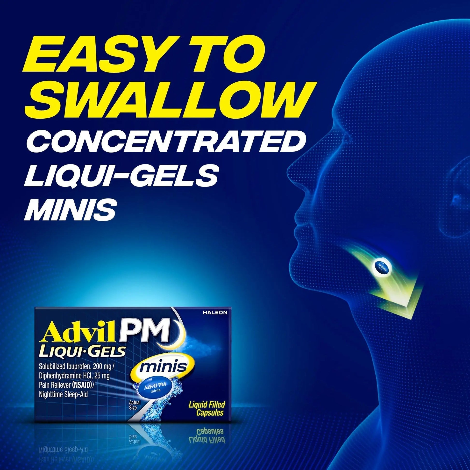 Advil PM Liqui-Gels Minis, 80 Liquid Filled Capsules Advil buy supplements canada