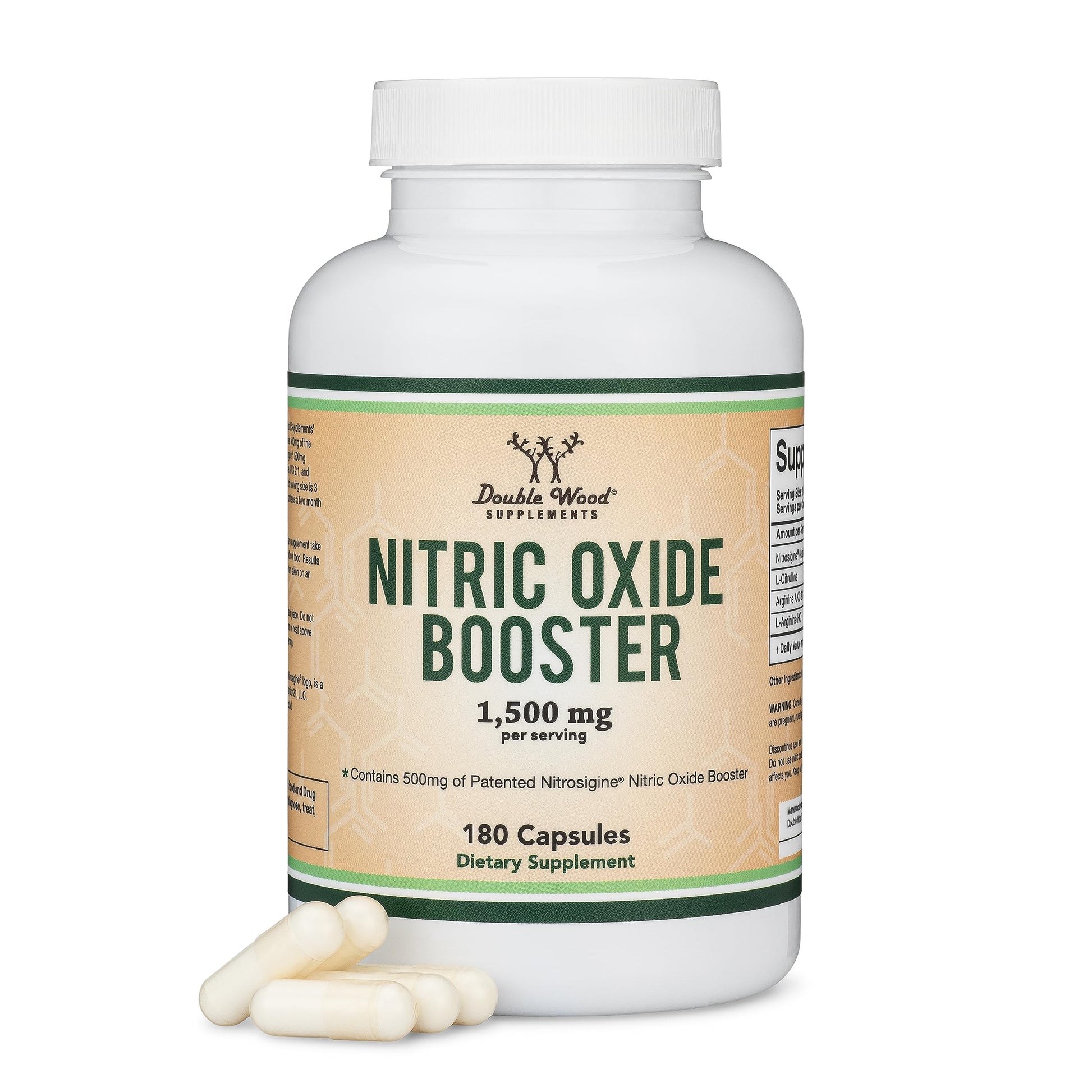 Nitric Oxide Supplement (Stim Free Pre Workout) - Nitric Oxide Booster with Nitrosigine Double Wood Supplements buy supplements canada