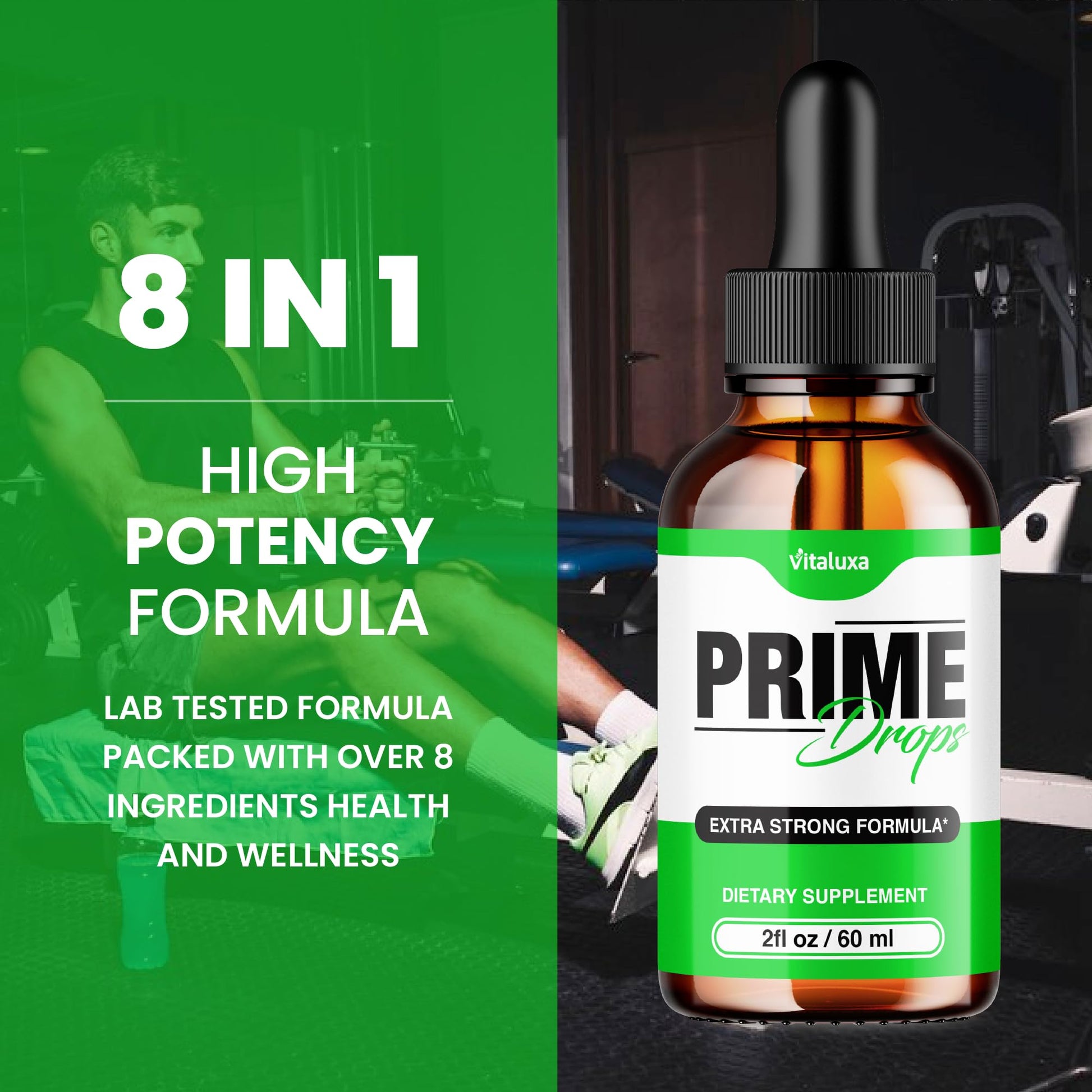 (2 Pack) Prime Drops for Men, Extra Strength Prime Drops Liquid Supplement Performance Blend All Natural Support, PrimeDrops Advanced Formula Vitamins for Health Wellness Reviews (4oz) Vitaluxa buy supplements canada