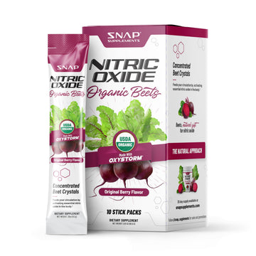 Snap Supplements Nitric Oxide Organic Beet Root Powder, Circulation Superfood On-The-Go Snap Supplements buy supplements canada