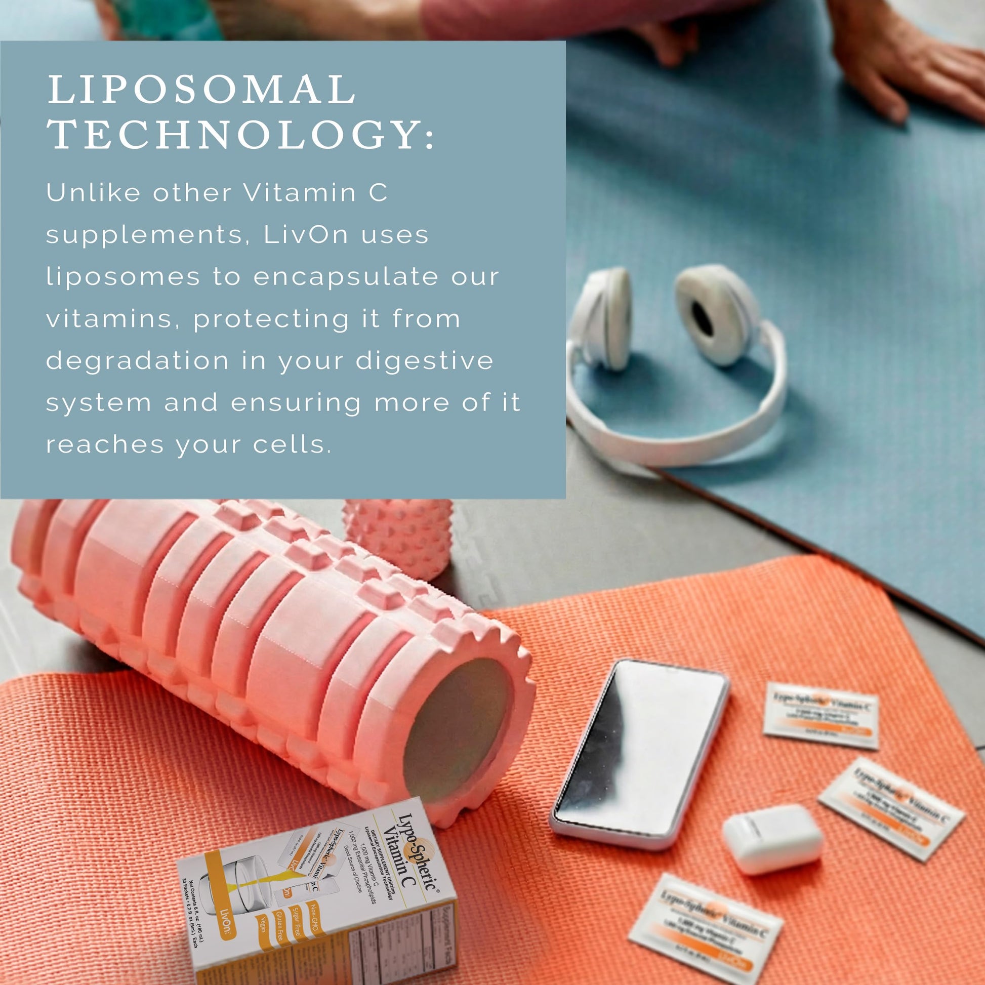 LivOn Laboratories Lypo–Spheric Liposomal Vitamin C 1000mg - No Sugar, Immune Support, Plant Based - Easy to Swallow, Absorbable - Non–GMO, Gluten Free LivOn Laboratories buy supplements canada