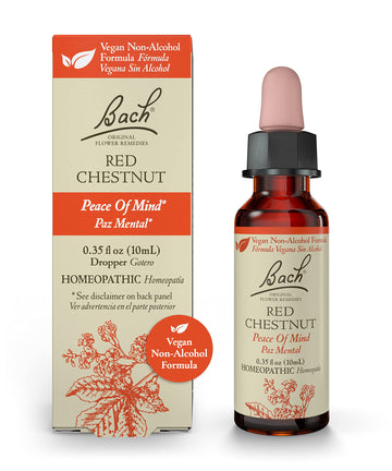 Bach Original Flower Remedies, Red Chestnut for Peace of Mind (Non-Alcohol Formula) Bach buy supplements canada
