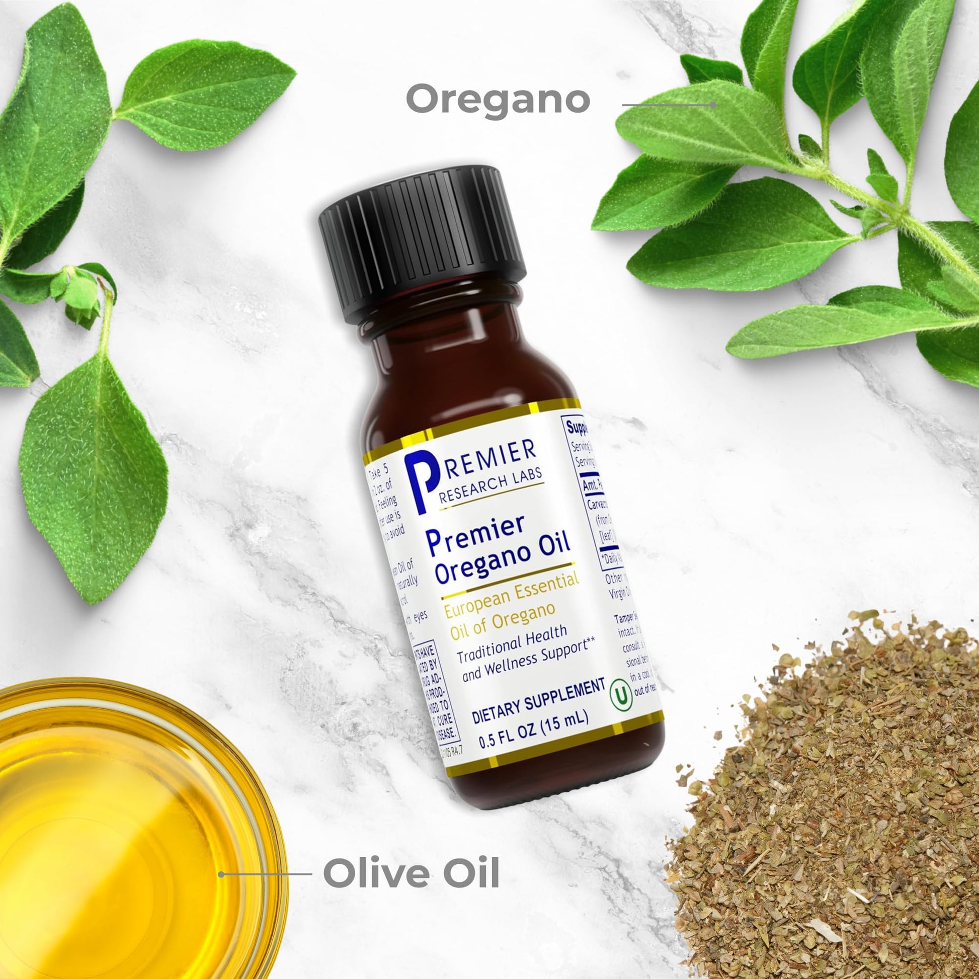 Premier Research Labs Premier Oregano Oil - Oil of Oregano Drops with Carvacrol, Edible Oregano Essential Oil Supplement for Immune & Gut Health - 0.5 Fl Oz Premier Research Labs buy supplements canada