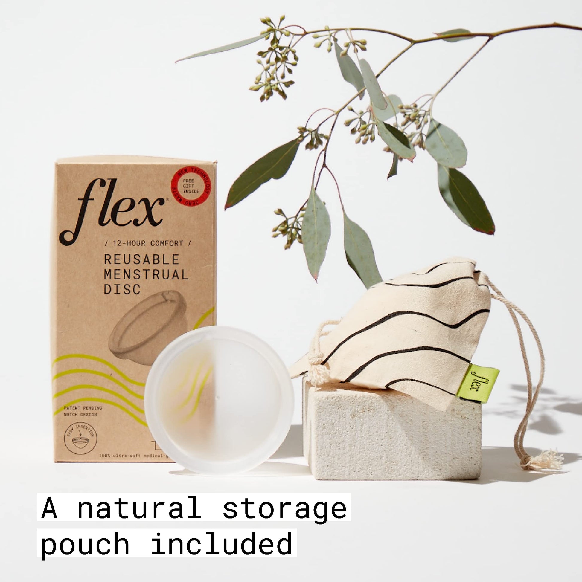 Flex Reusable Disc | Reusable Menstrual Disc | Tampon, Pad, and Cup Alternative | Capacity of 6 Super FLEX buy supplements canada