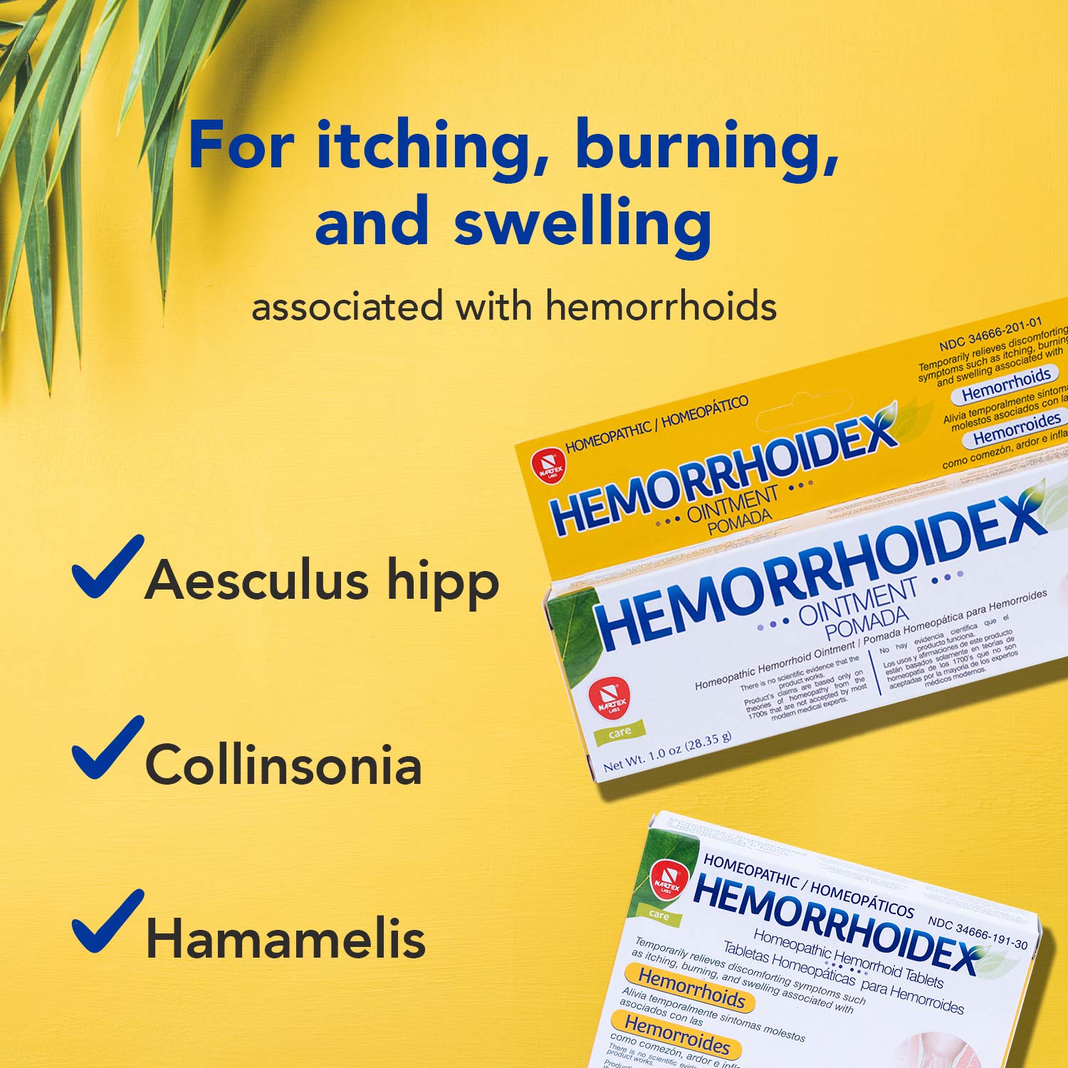 Nartex Hemorrhoid X Treatment Combo Pack 1 Tube & 30 Tablets NARTEX LABS buy supplements canada