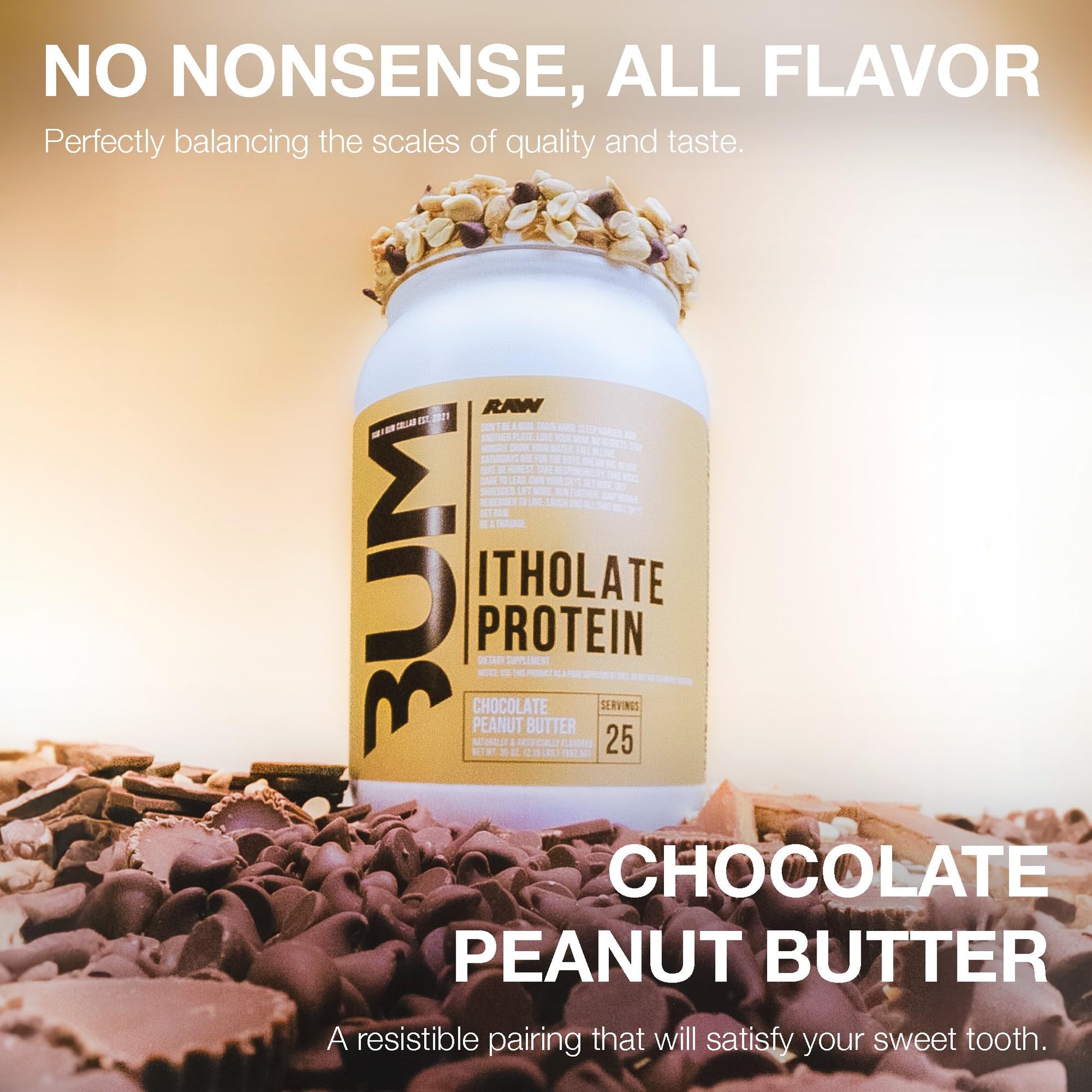 RAW Whey Isolate Protein Powder, Chocolate Peanut Butter (CBUM Itholate) - 100% Grass RAW buy supplements canada