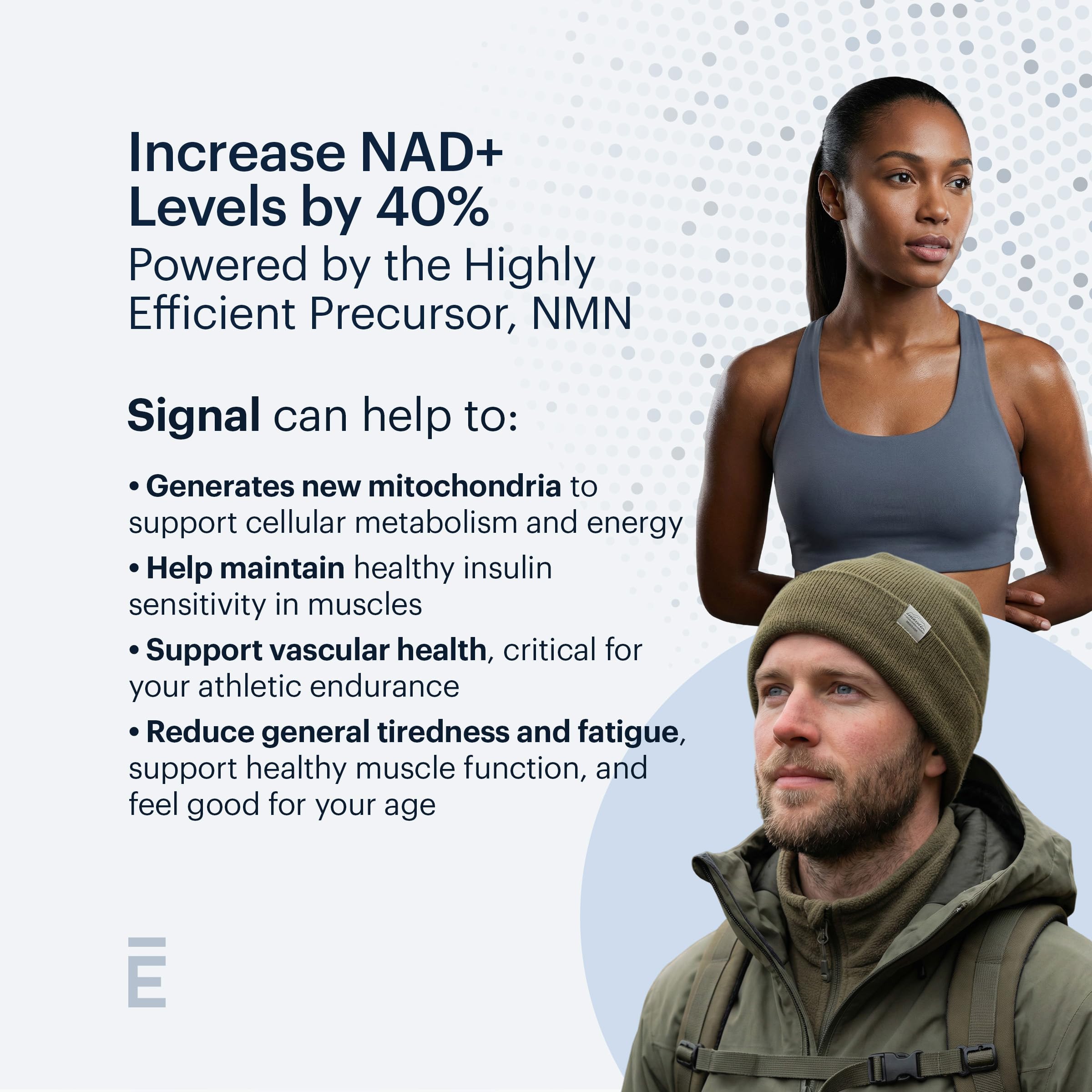 ELYSIUM Signal NMN Supplement - Clinically Proven to Support NAD+ Production, Mitochondrial Function & Metabolic Health - Nicotinamide Mononucleotide and SIRT3 Activation Complex- 30 Day Supply ELYSIUM buy supplements canada