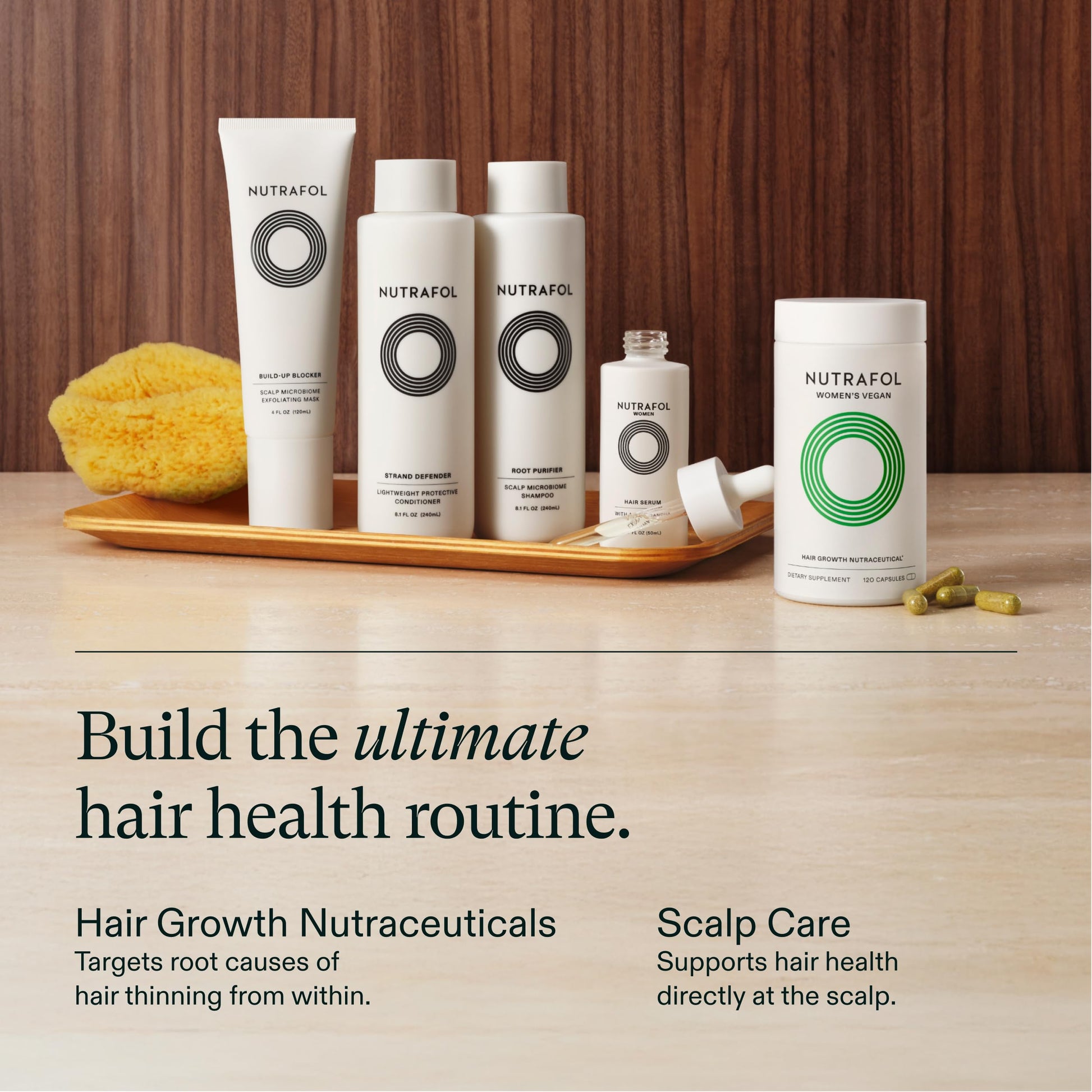 Nutrafol Shampoo, Cleanse and Hydrate Hair and Scalp, Improves Hair Volume, Strength and Texture, Physician-formulated for Thinning Hair, Color Safe, Sulfate Free - 8.1 Fl Oz Bottle Nutrafol buy supplements canada