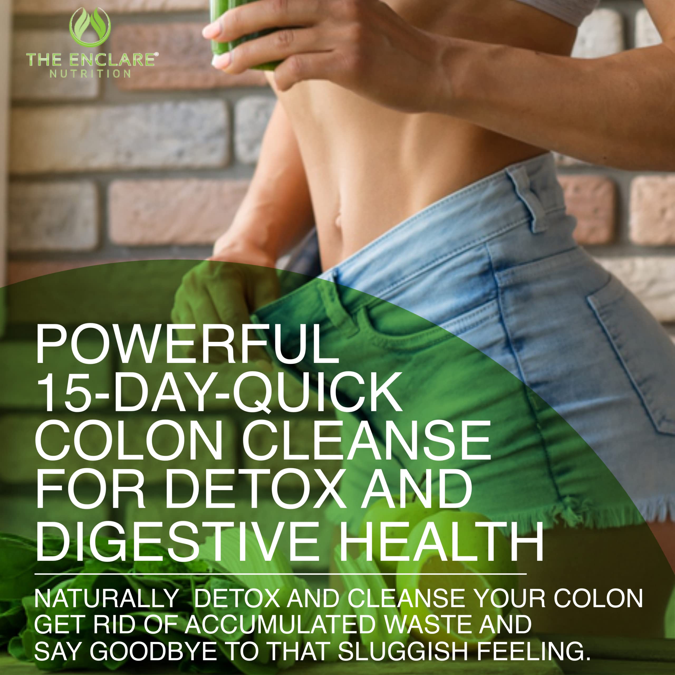Colon Cleanse Fast-Acting Colon Cleanser Detox. Healthy Bowel Movement THE ENCLARE NUTRITION buy supplements canada