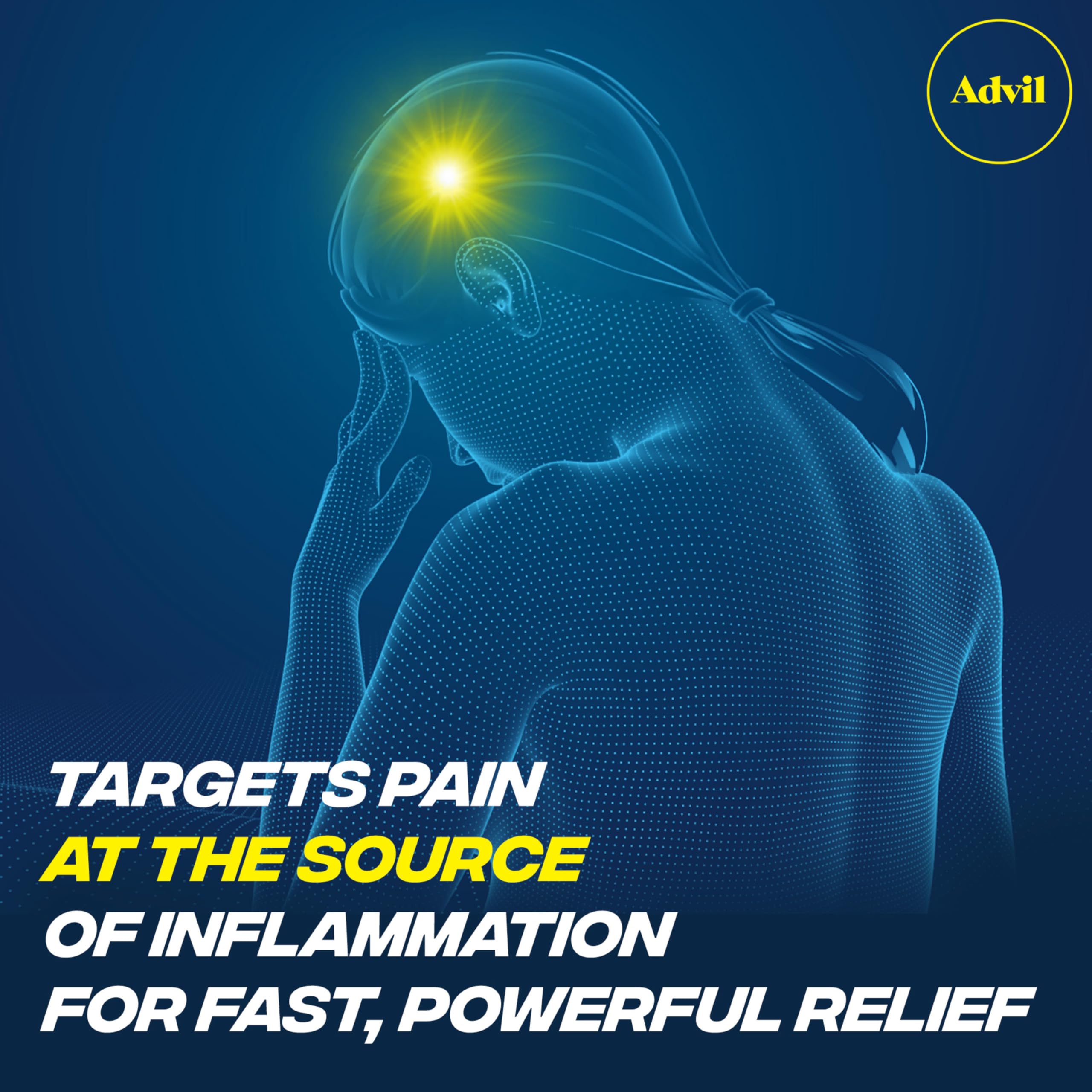 Advil Pain Reliever and Fever Reducer, Ibuprofen 200mg for Pain Relief - 24 Coated Tablets Advil buy supplements canada