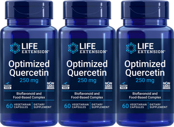 Life Extension Optimized Quercetin Capsules, 60 Vegetarian Capsules (Pack of 3) Life Extension buy supplements canada