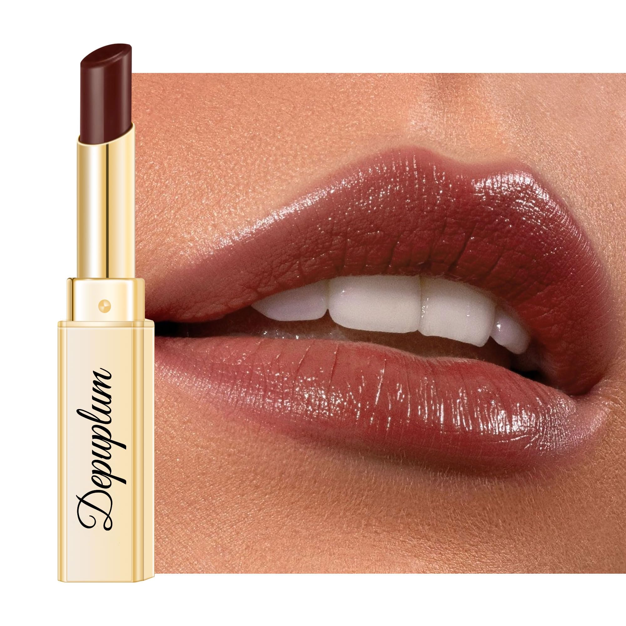 Depuplum Black Berry Lipstick for Women Hydrate Glossy Lipstick Moisture Lip Gloss Sheer-Medium Coverage Long Lasting Lipsticks for Dry Lips (DM65 Berry) Depuplum buy supplements canada