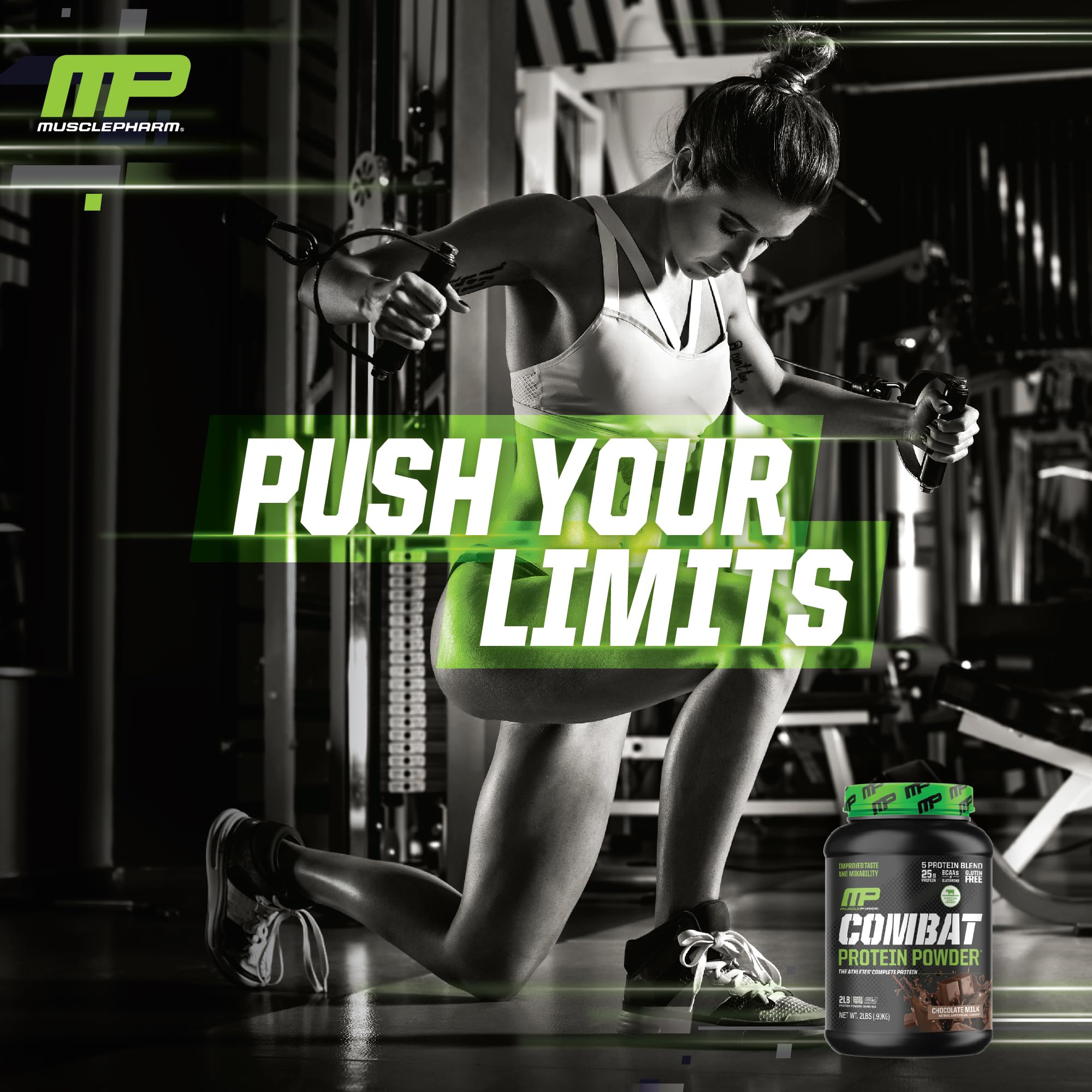 Muscle Pharm Combat Protein Powder, Fuels Muscles for Productive Workouts, 5 Protein Muscle Pharm buy supplements canada
