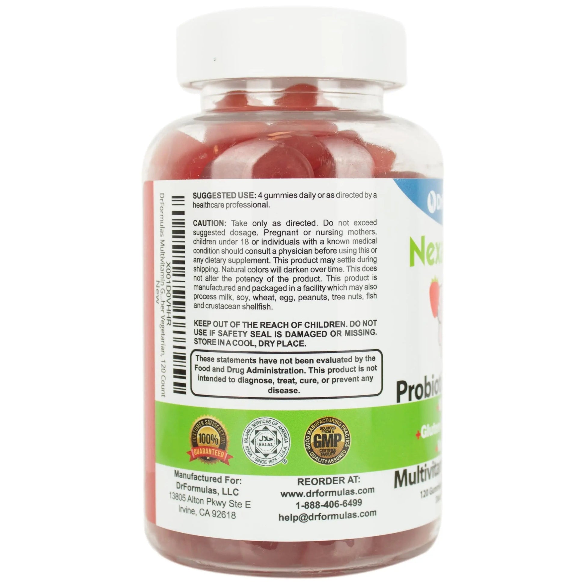 DrFormulas Multivitamin Gummies with Omega 3 and Probiotics for Kids and Adults with Vitamin C | Nexabiotic with Vitamin A, C, D3, E, B6, B12 DrFormulas buy supplements canada