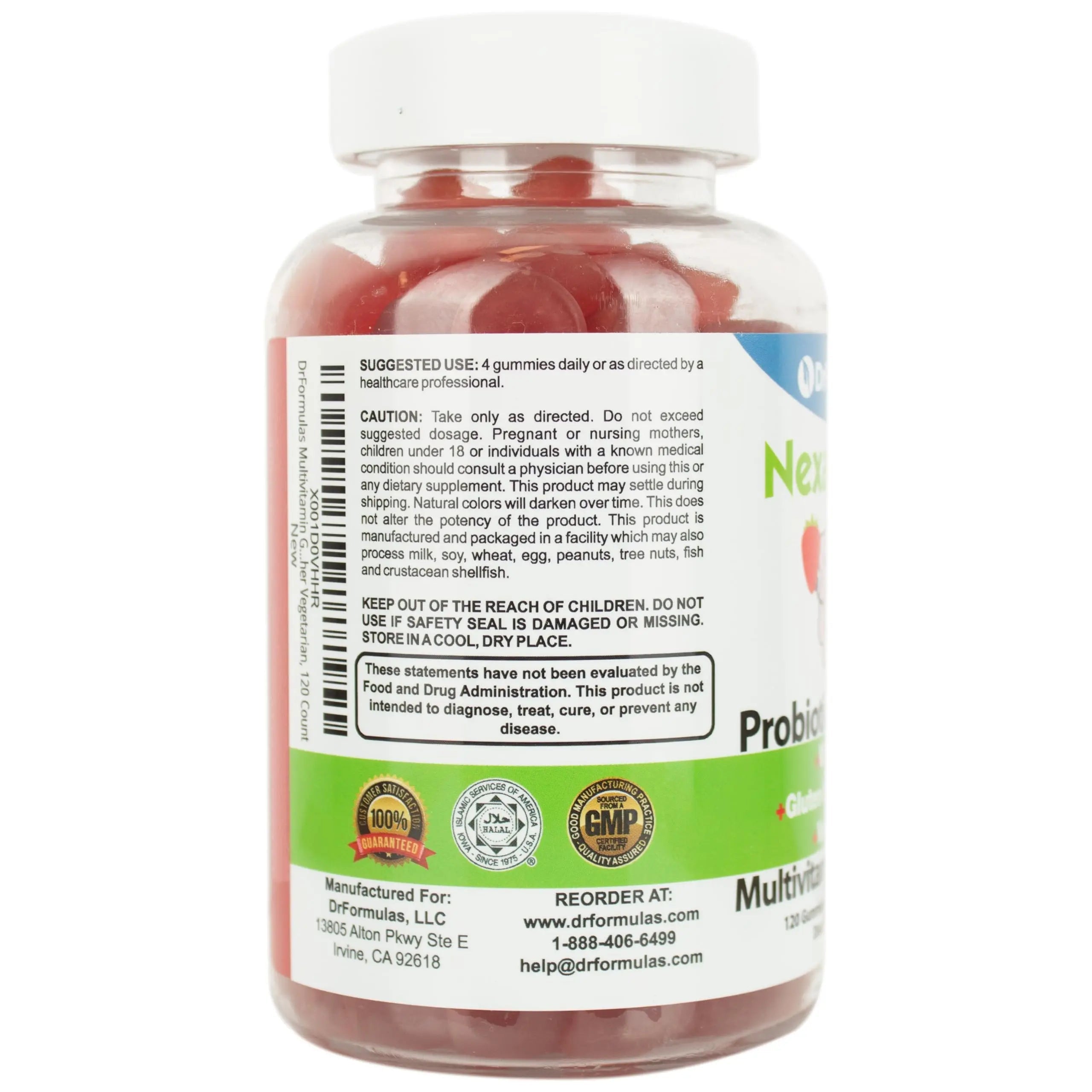 DrFormulas Multivitamin Gummies with Omega 3 and Probiotics for Kids and Adults with Vitamin C | Nexabiotic with Vitamin A, C, D3, E, B6, B12 DrFormulas buy supplements canada