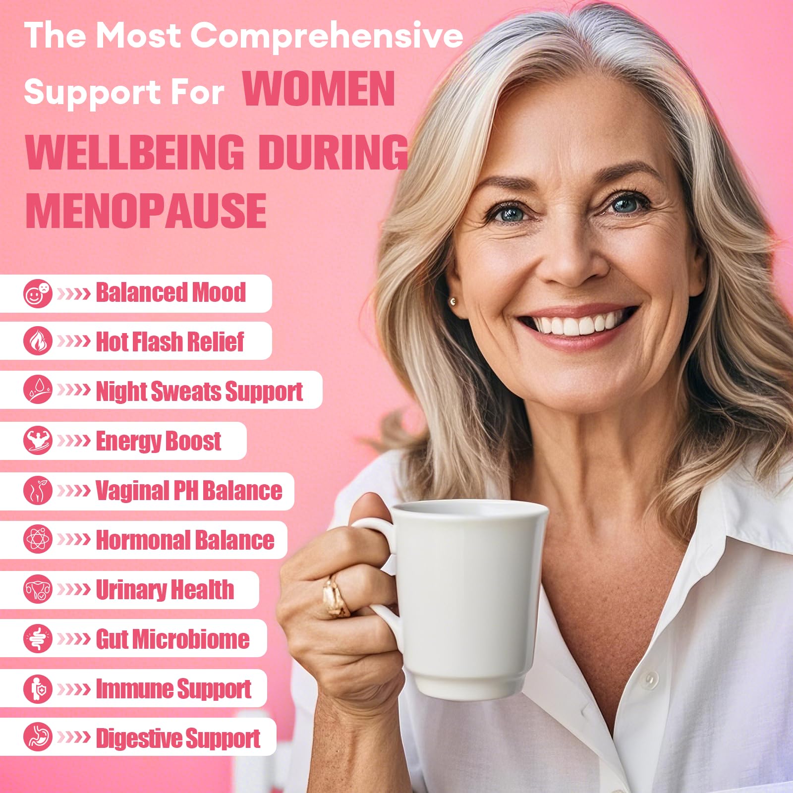 40-in-1 Menopause Supplements for Women, Multibenefit & Complete Black Cohosh for Hot Flashes, Night Sweats & Hormone Balance, w/ Probiotics, DIM, Vitex, Dong Quai, Red Clover and More, 120 Vegan Caps Totaria buy supplements canada