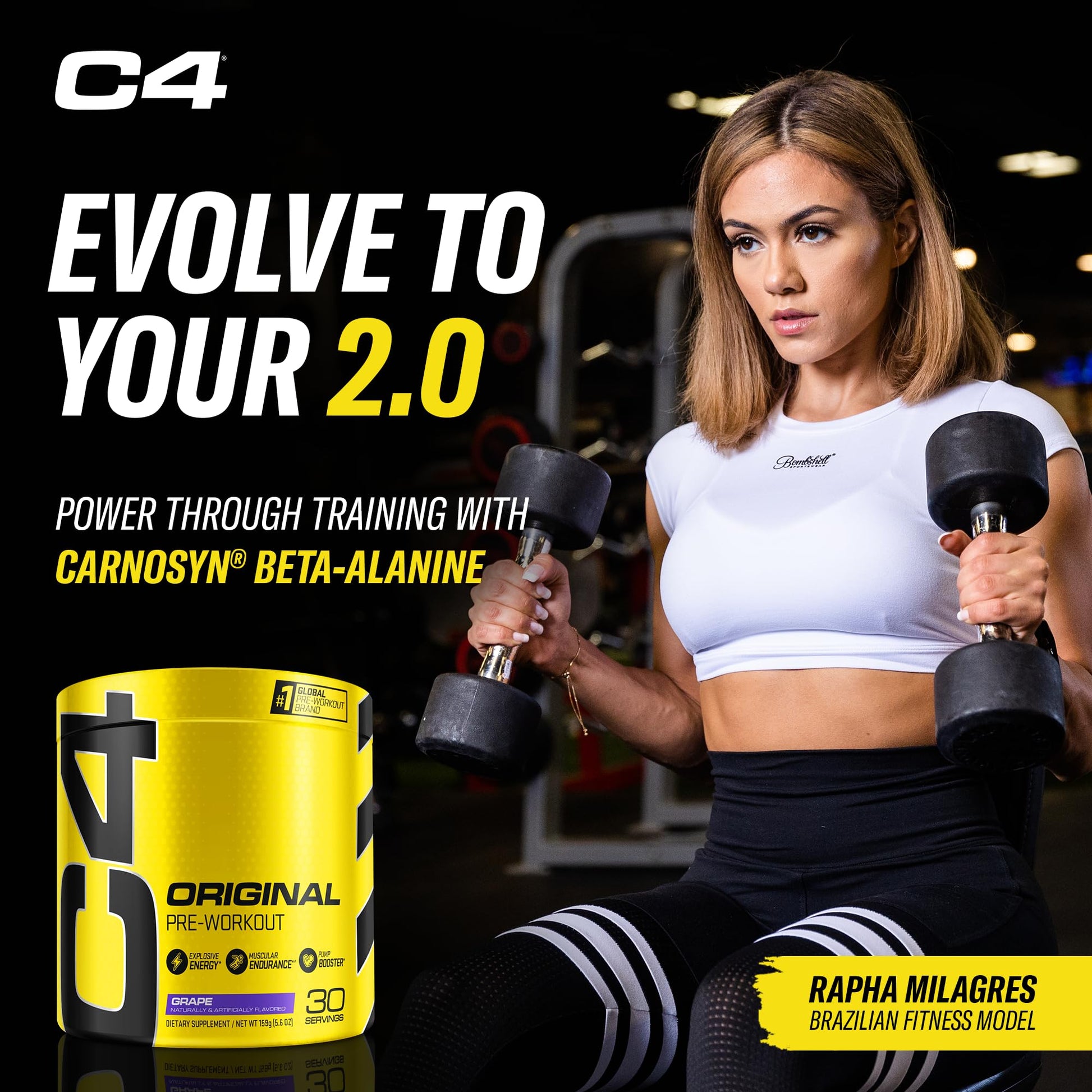 Cellucor C4 Original Pre Workout Powder Grape Sugar Free Preworkout Energy Cellucor buy supplements canada