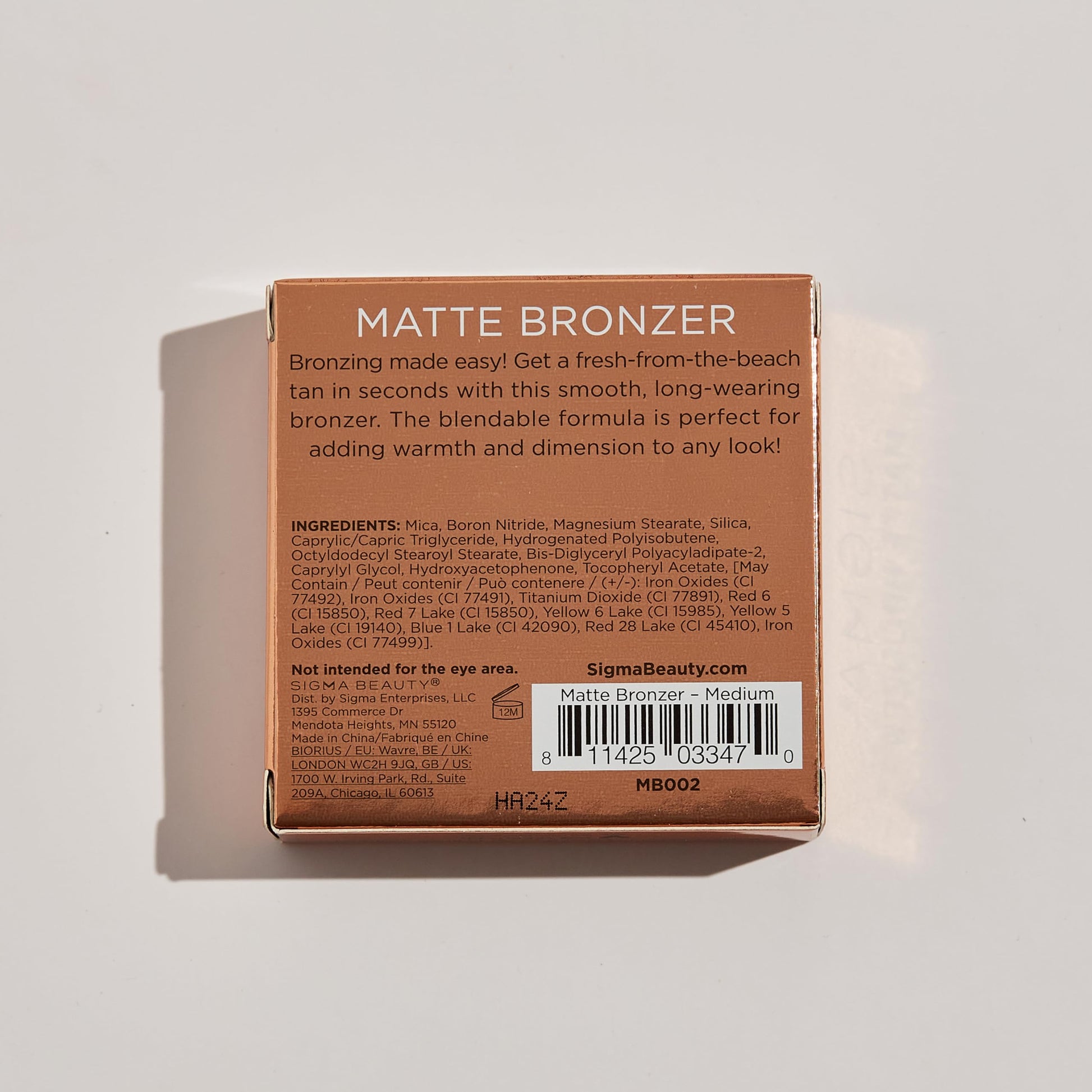 Sigma Beauty Matte Bronzer - Longwear Light Bronzer Powder with Matte Finish for Face - Achieving a Natural, Sun Kissed Glow (Dark) Sigma Beauty buy supplements canada