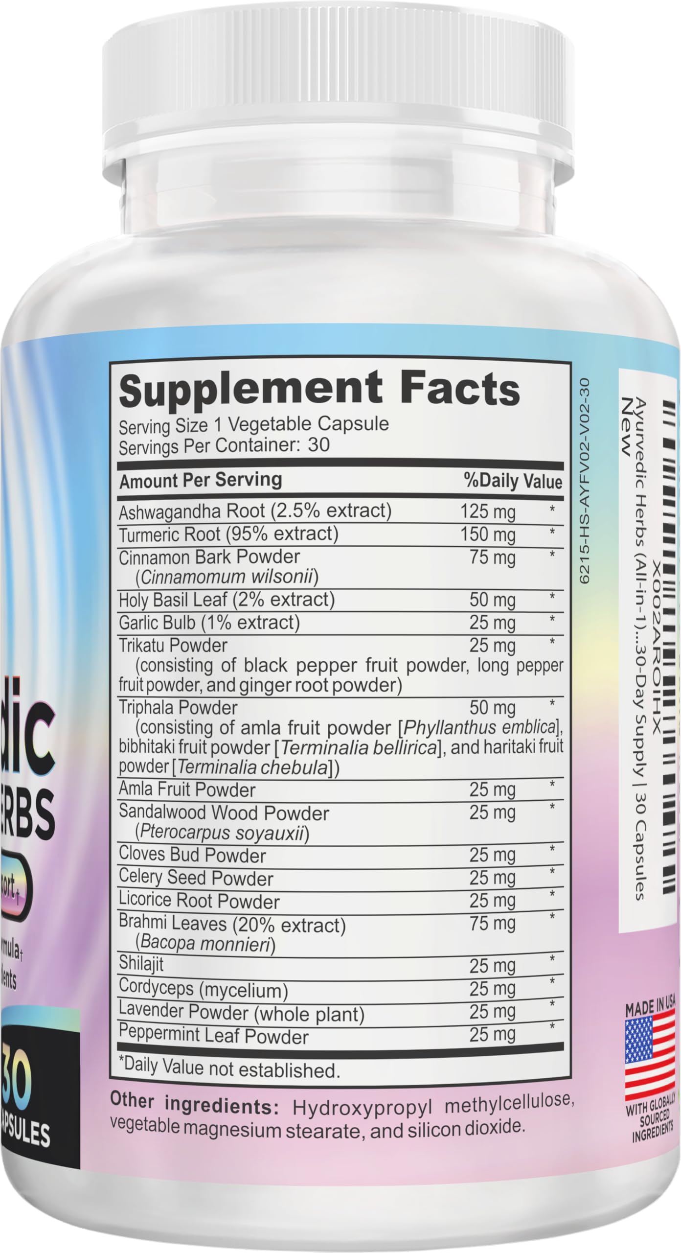 Ayurvedic Herbs 17-in-1 Supplement | Mind & Body Balance | Ayurveda Health Support Blend | Ayurvedic Supplements | 1-Month Supply | 30 Capsules Elevate Recovery Supplements buy supplements canada