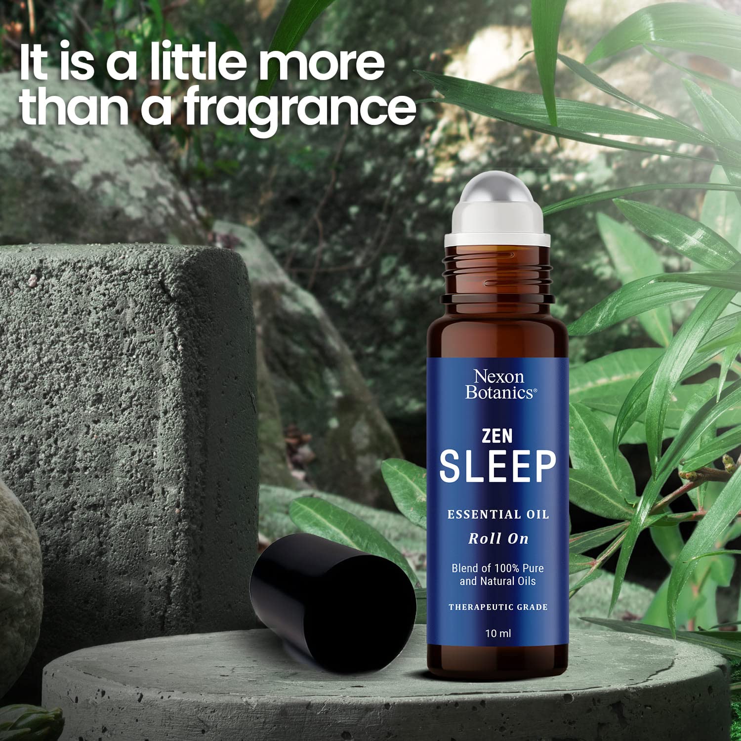 Zen Sleep Essential Oil Roll On 10ml - Roll On Sleep Essential Oil - Roll On Essential Oils Sleep - Serenity Nexon Botanics buy supplements canada