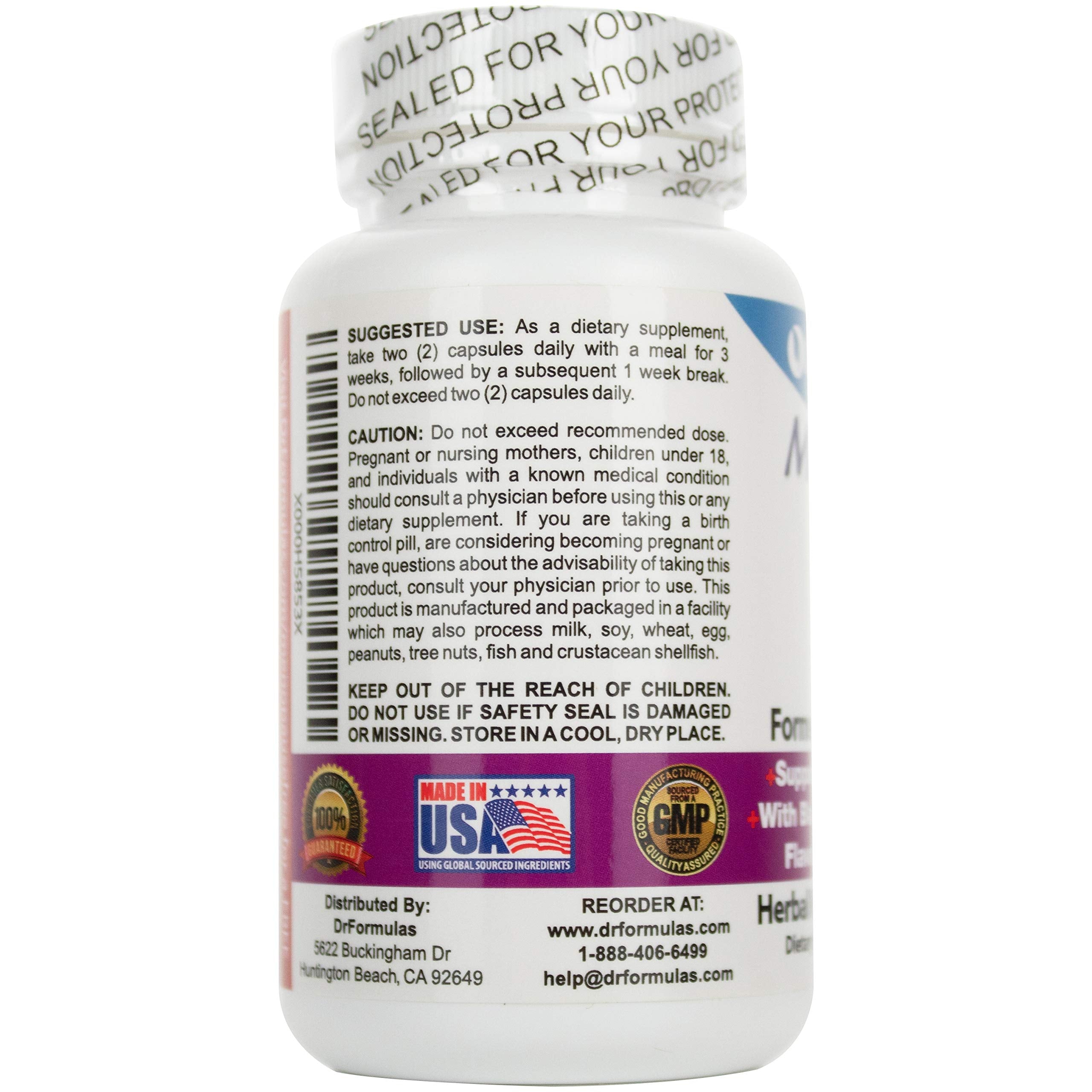 DrFormulas Menopause Supplement for Hot Flashes, Night Sweats 60 Count DrFormulas buy supplements canada