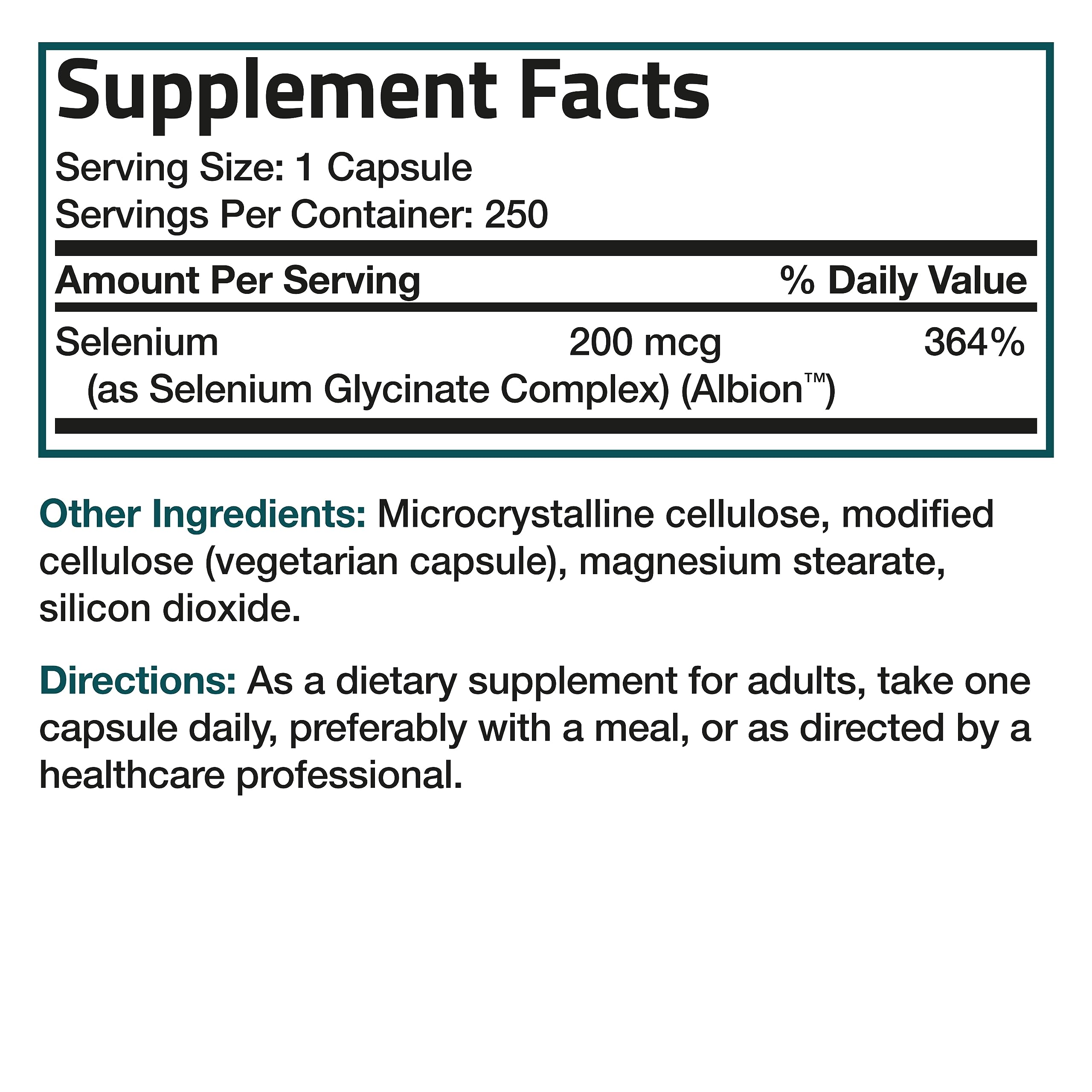Bronson Selenium 200 mcg – Yeast Free Chelated Amino Acid Complex - Essential Trace Mineral with Superior Absorption Bronson buy supplements canada